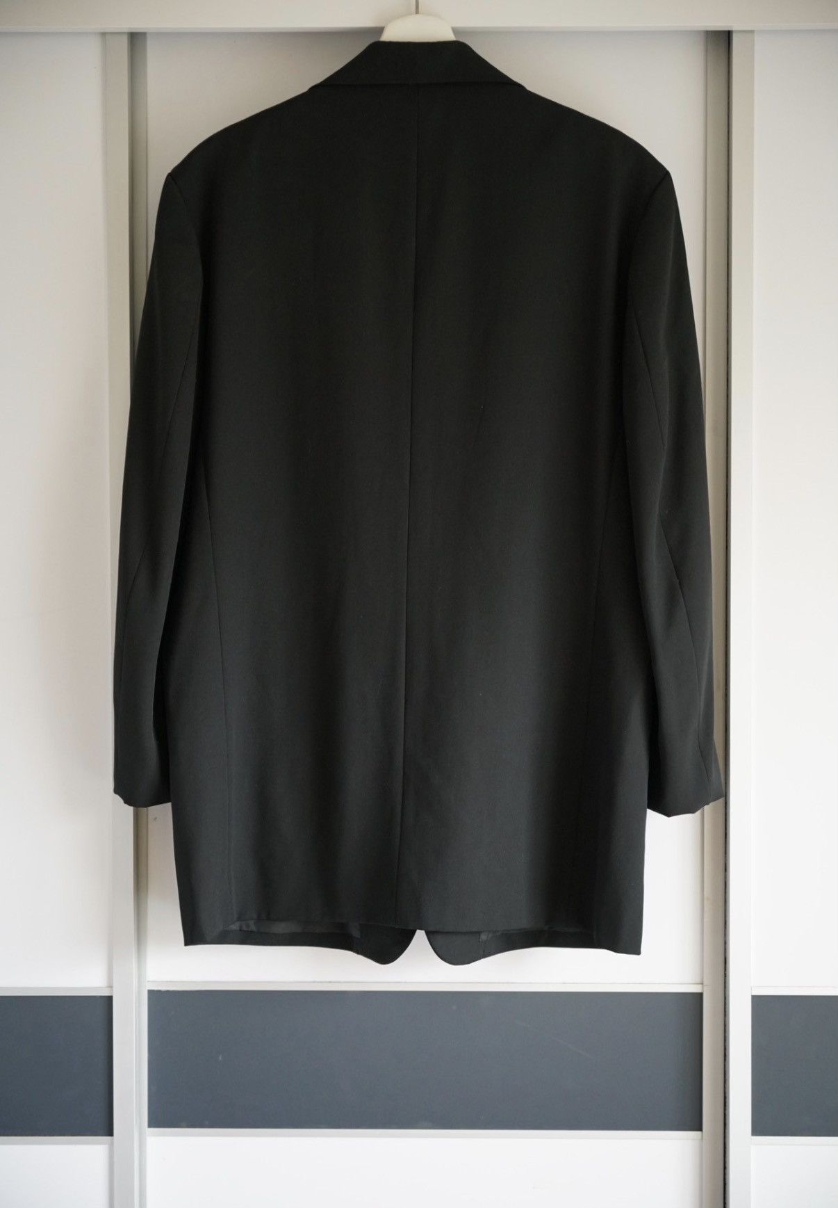 Yohji Yamamoto Yohji Yamamoto 01aw Mafia Panel Lapel Blazer K4 Size US L / EU 52-54 / 3 - 2 Thumbnail