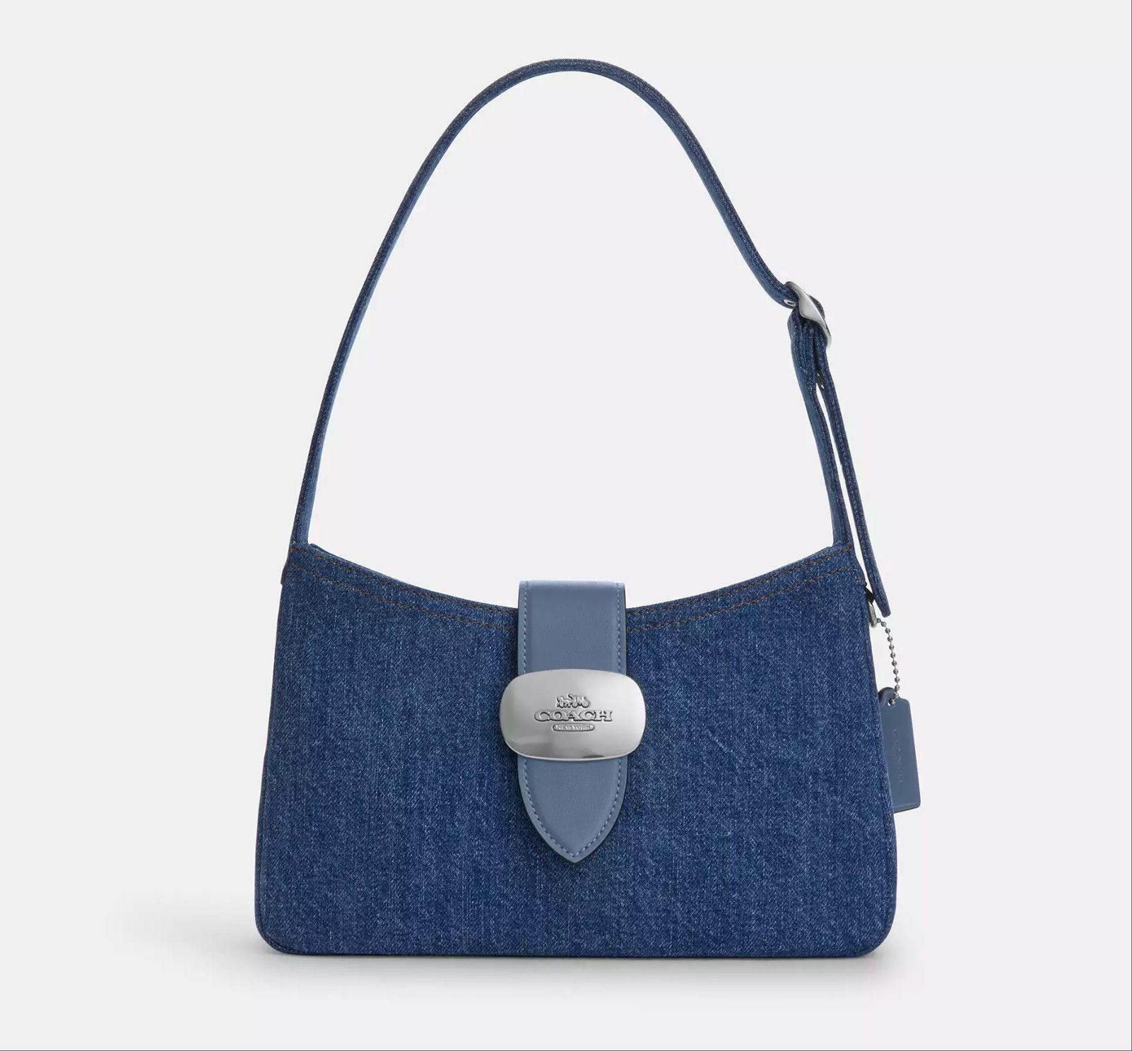 Coach Eliza Shoulder Bag In Signature Denim CAK45 Size ONE SIZE - 4 Thumbnail