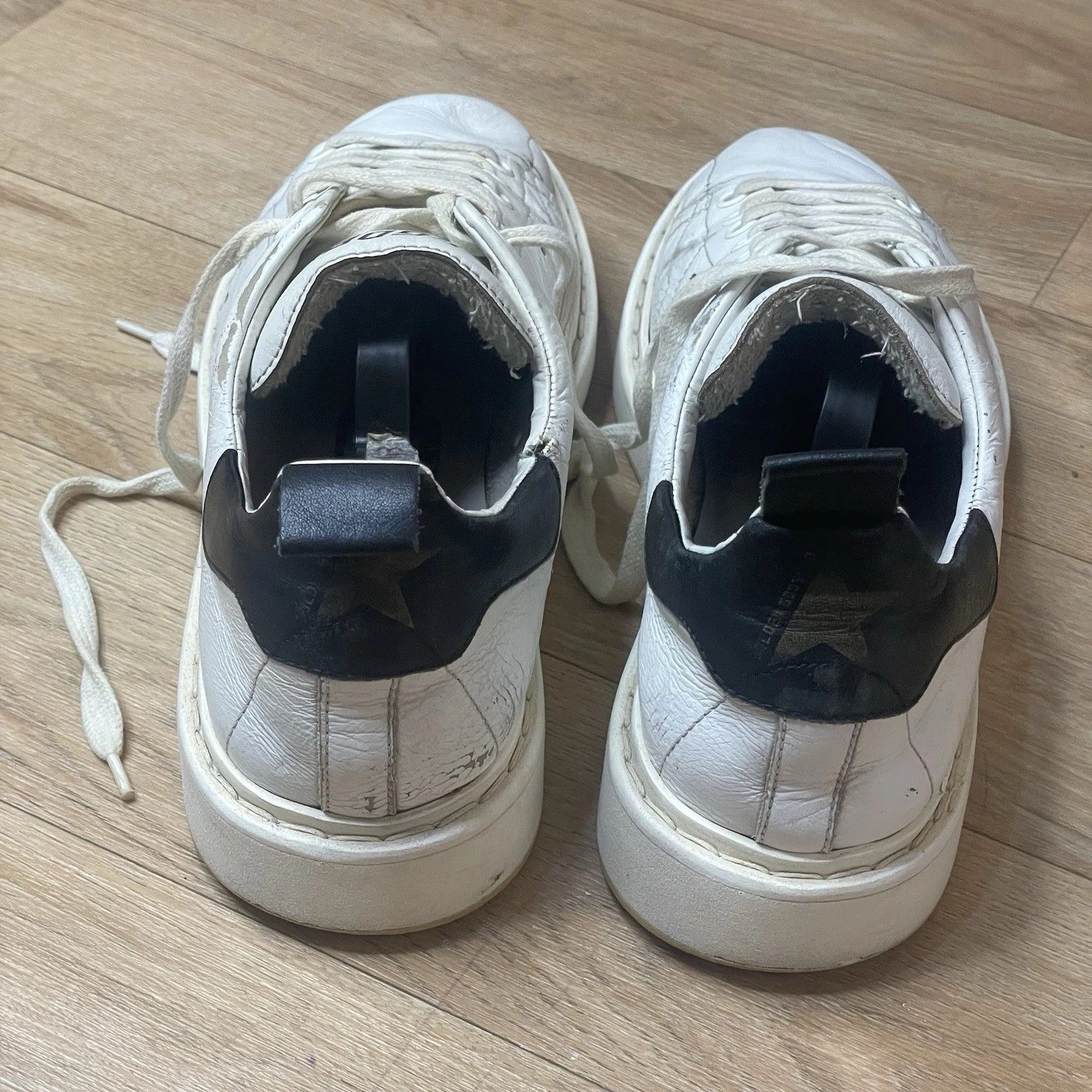 Golden Goose Golden Goose Sneakers STARTER VCE GGDB WHITE Leather low top Size US 8 / IT 38 - 6 Thumbnail