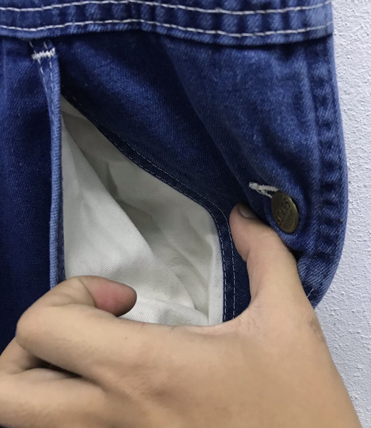 Sears × Vintage Vintage Sears Overall Size US 37 - 9 Thumbnail