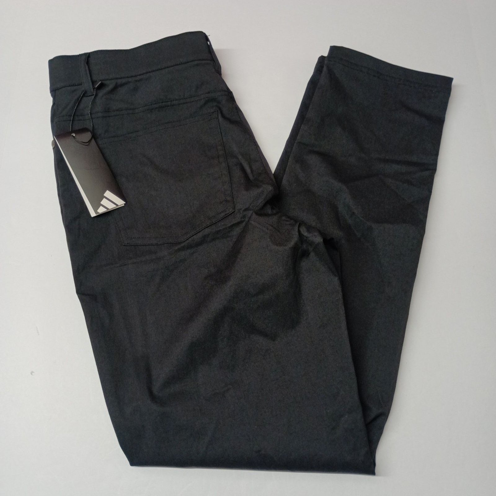 Adidas Adidas Mens 5-Pocket Tapered Golf Pants Size 32x30 Black New Size US 32 / EU 48 - 1 Thumbnail