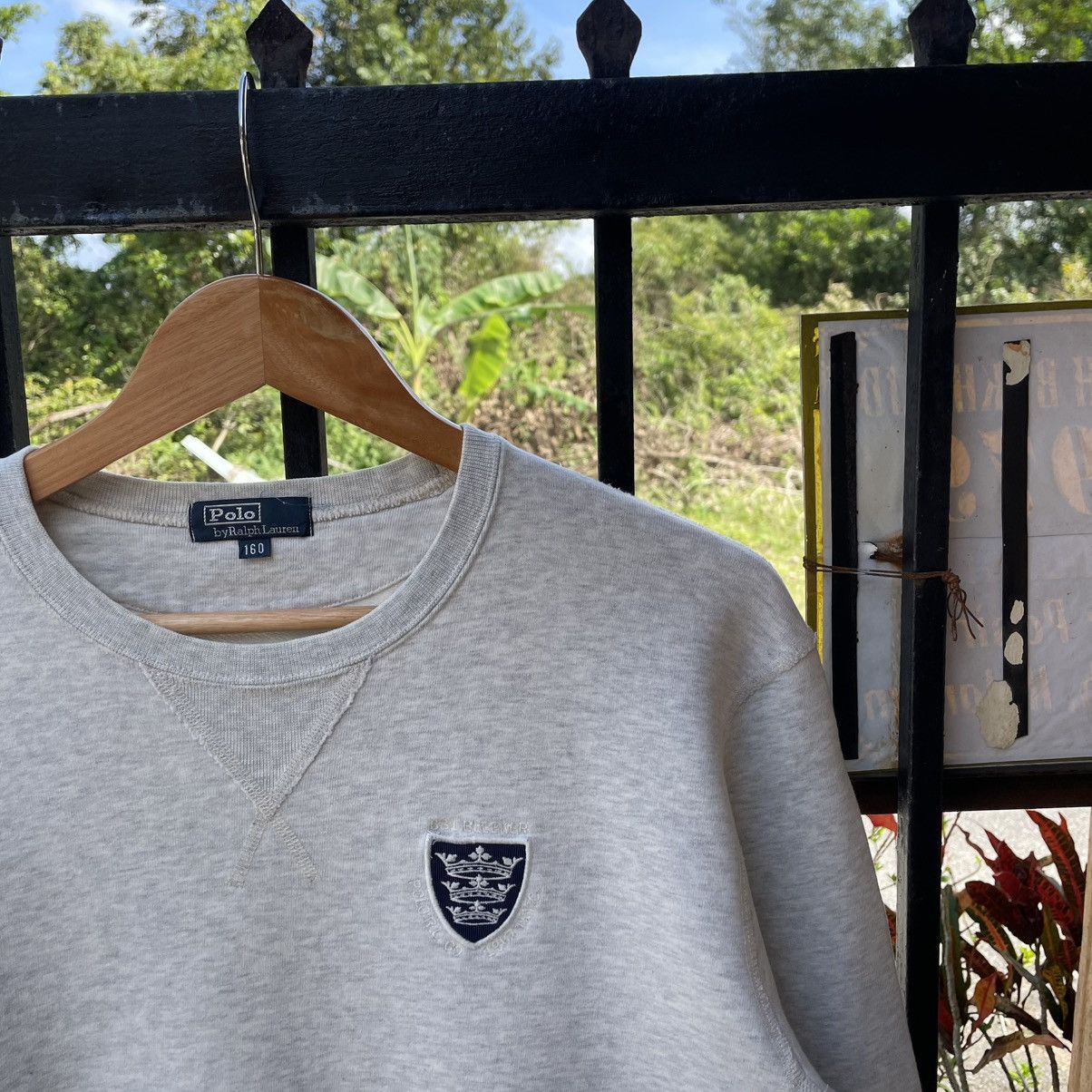 Polo Ralph Lauren 🔥Vintage Polo Ralph Lauren Crown Logo Jumper Sweatshirts Size US S / EU 44-46 / 1 - 6 Thumbnail