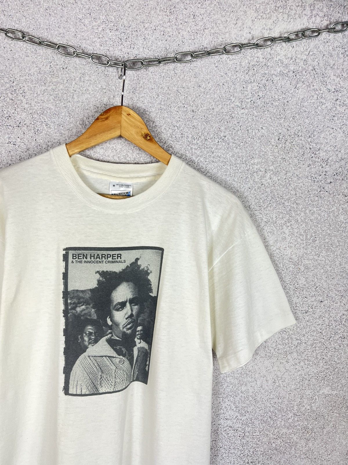 Band Tees Vintage 1997 Ben Harper The Innocent Criminals Tour T-Shirt Size US M / EU 48-50 / 2 - 4 Thumbnail