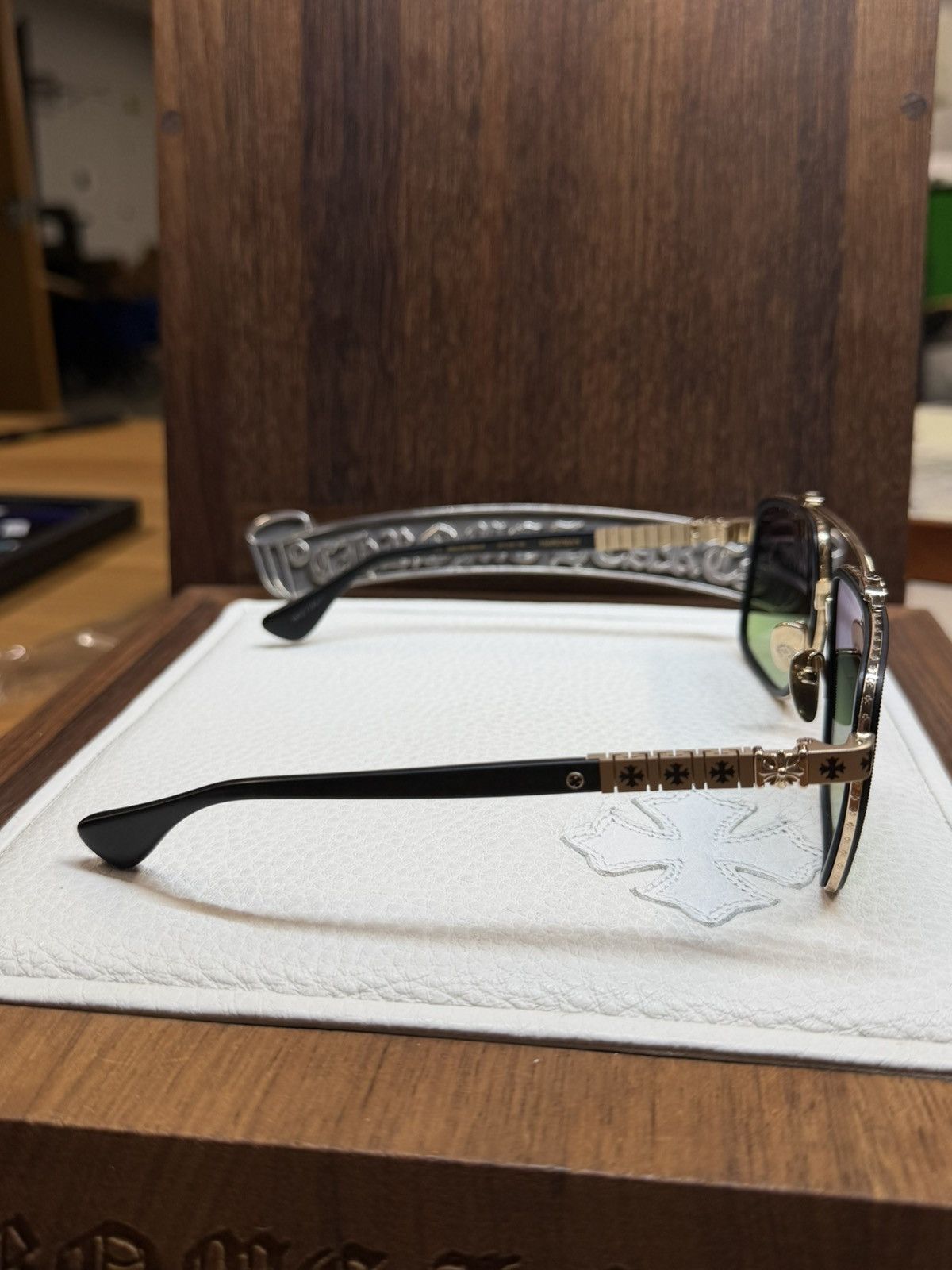 Chrome Hearts Chrome Hearts Hardman Sunglasses Size ONE SIZE - 11 Thumbnail