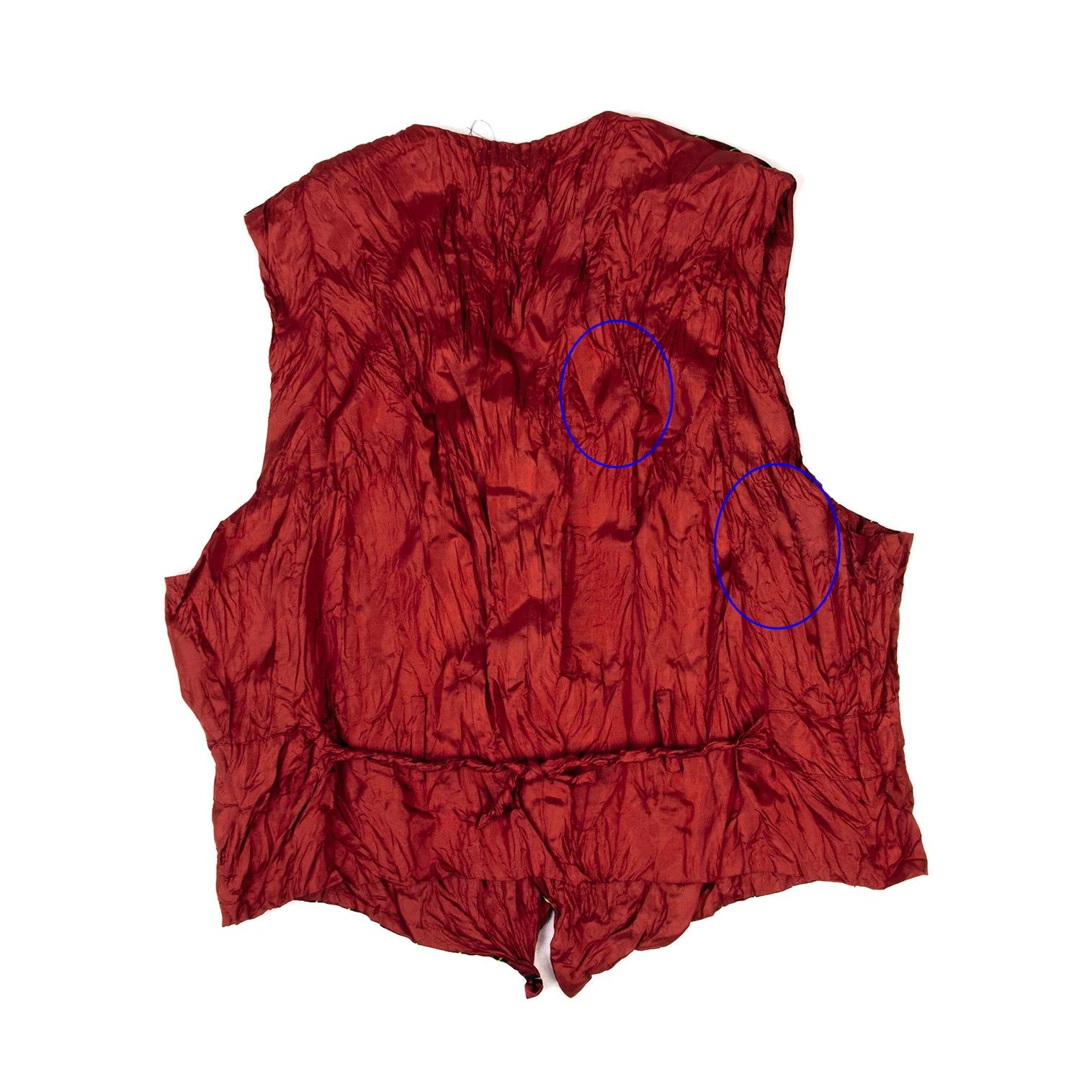 Issey Miyake Striped Vest in Red, Black, and Yellow, Size M Size US M / EU 48-50 / 2 - 8 Thumbnail