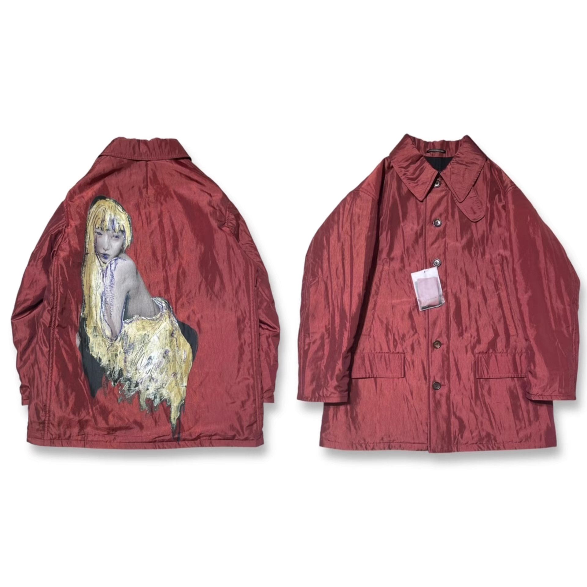 Yohji Yamamoto Yohji Yamamoto 24AW Runway 2-Way Reversible Jacket K11 Size US XL / EU 56 / 4 - 1 Thumbnail