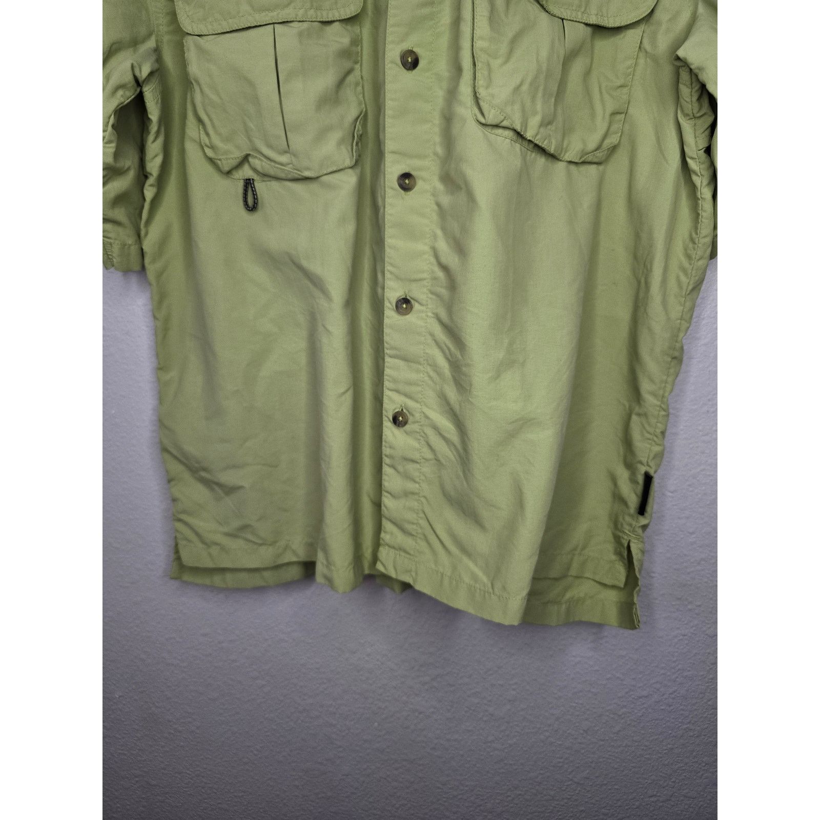 Vintage Sportsmans Outdoor Button Up Shirt Green M Short Sleeve Size US M / EU 48-50 / 2 - 5 Thumbnail
