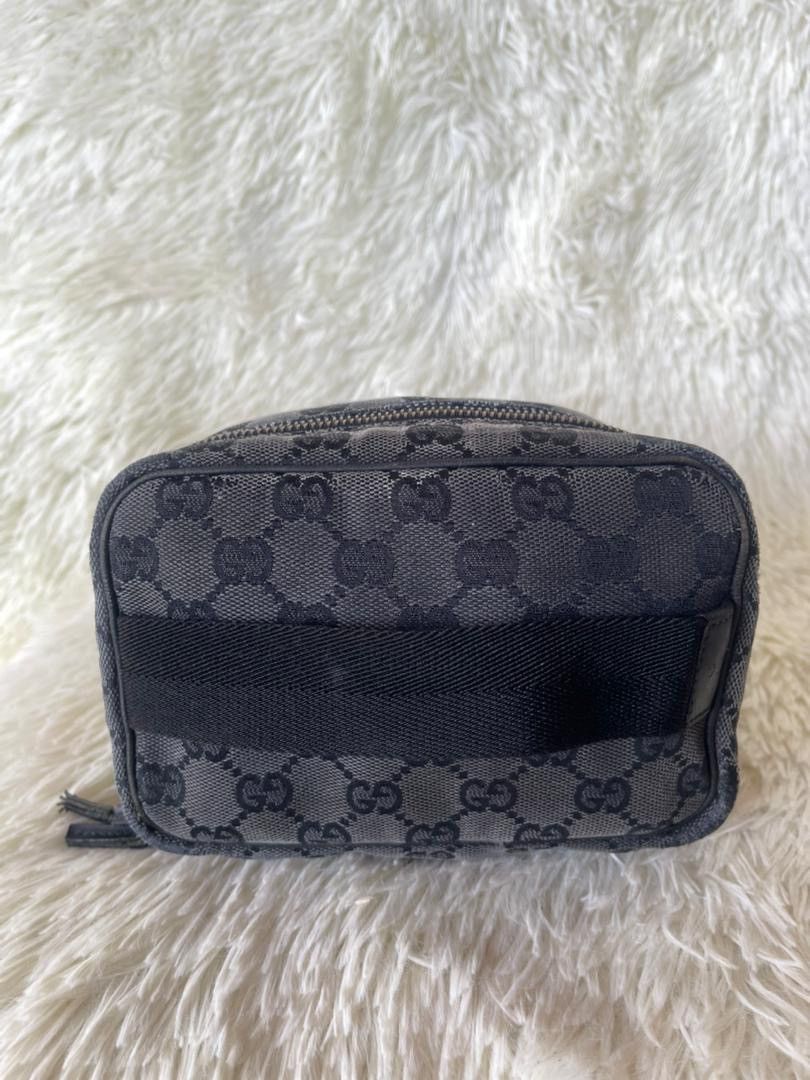 Gucci Gucci GG Pattern Vanity Leather Canvas Bag Size ONE SIZE - 9 Thumbnail