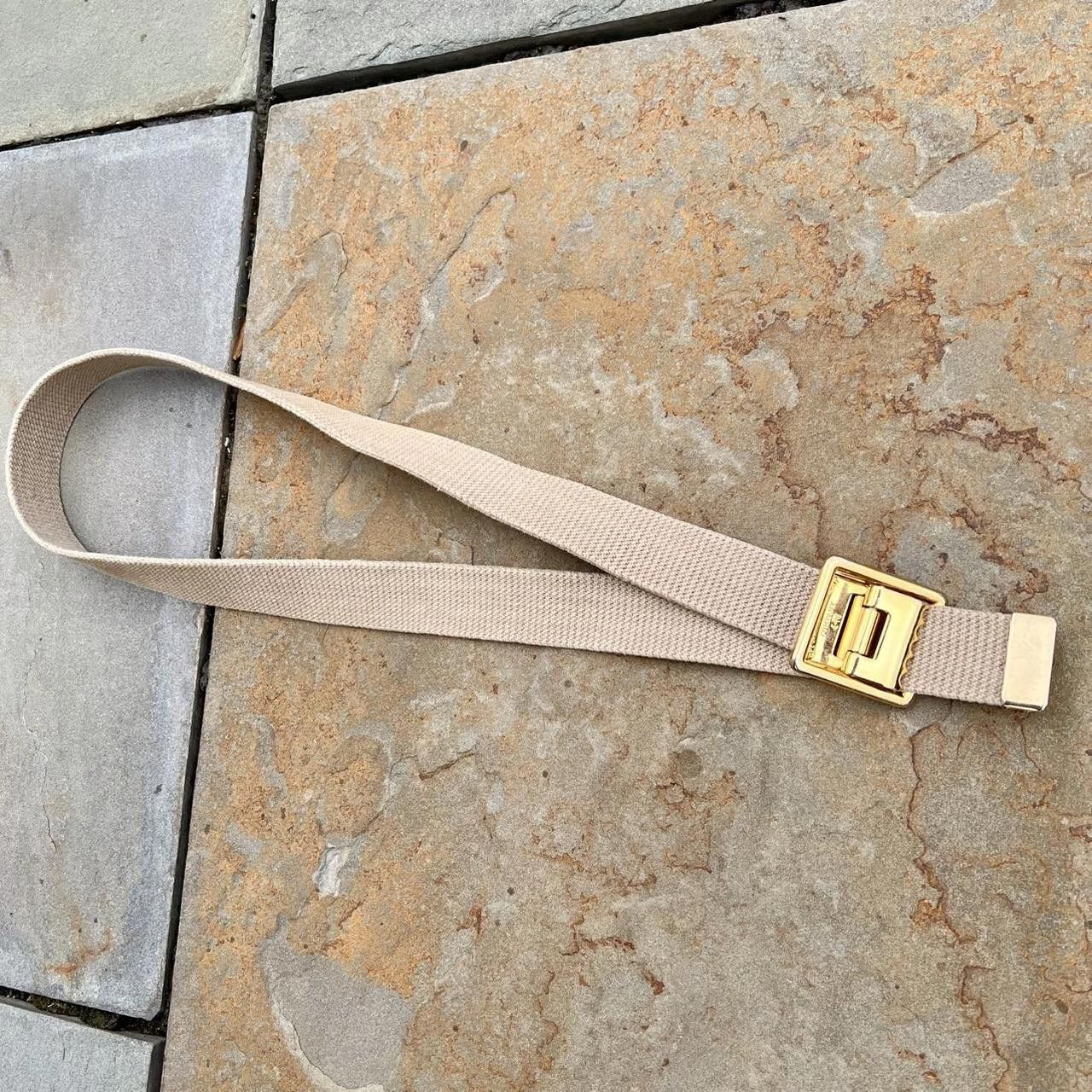 Other Gold Buckle Authentic Military Woven Belt Size ONE SIZE - 1 Thumbnail