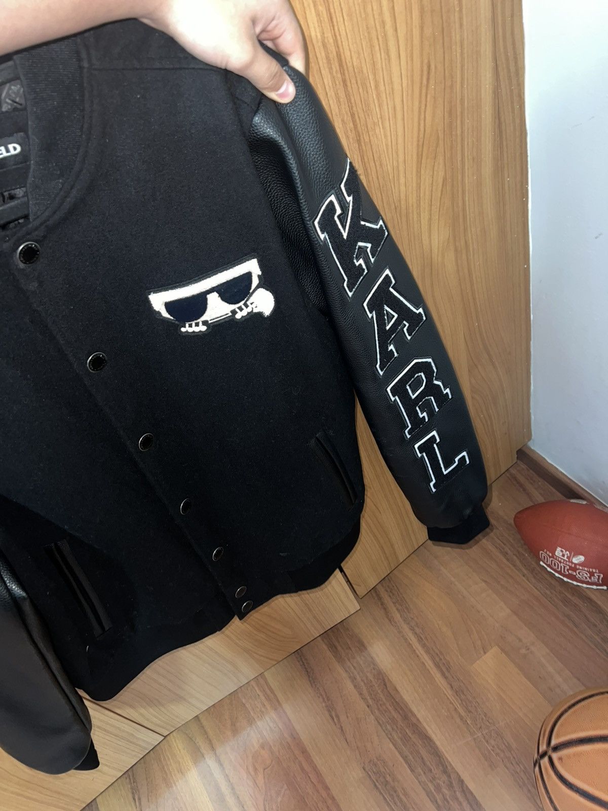 Karl Lagerfeld Karl Lagerfeld Varsity Jacket Size US M / EU 48-50 / 2 - 4 Thumbnail