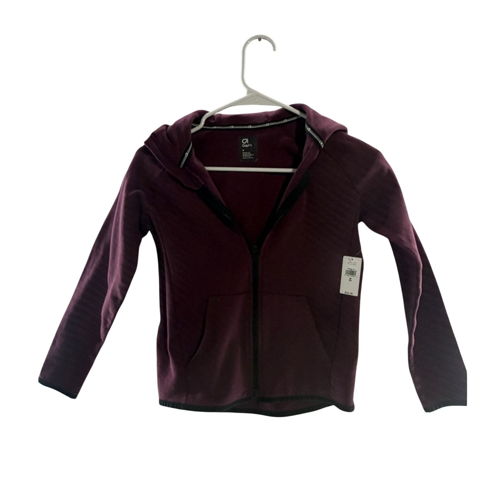 Gap GAP FIT MAROON SIZE KIDS MEDUIM(8) ZIP UP HOODIE NWT $44.95 Size M / US 6-8 / IT 42-44 - 2 Thumbnail
