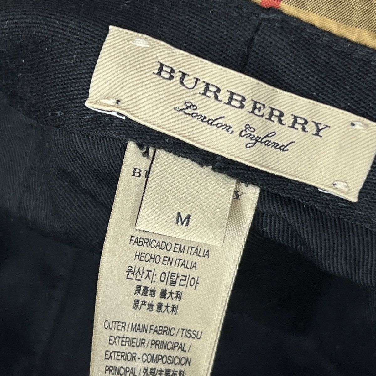 Burberry Burberry Bucket Hat Nova Check Size ONE SIZE - 7 Thumbnail