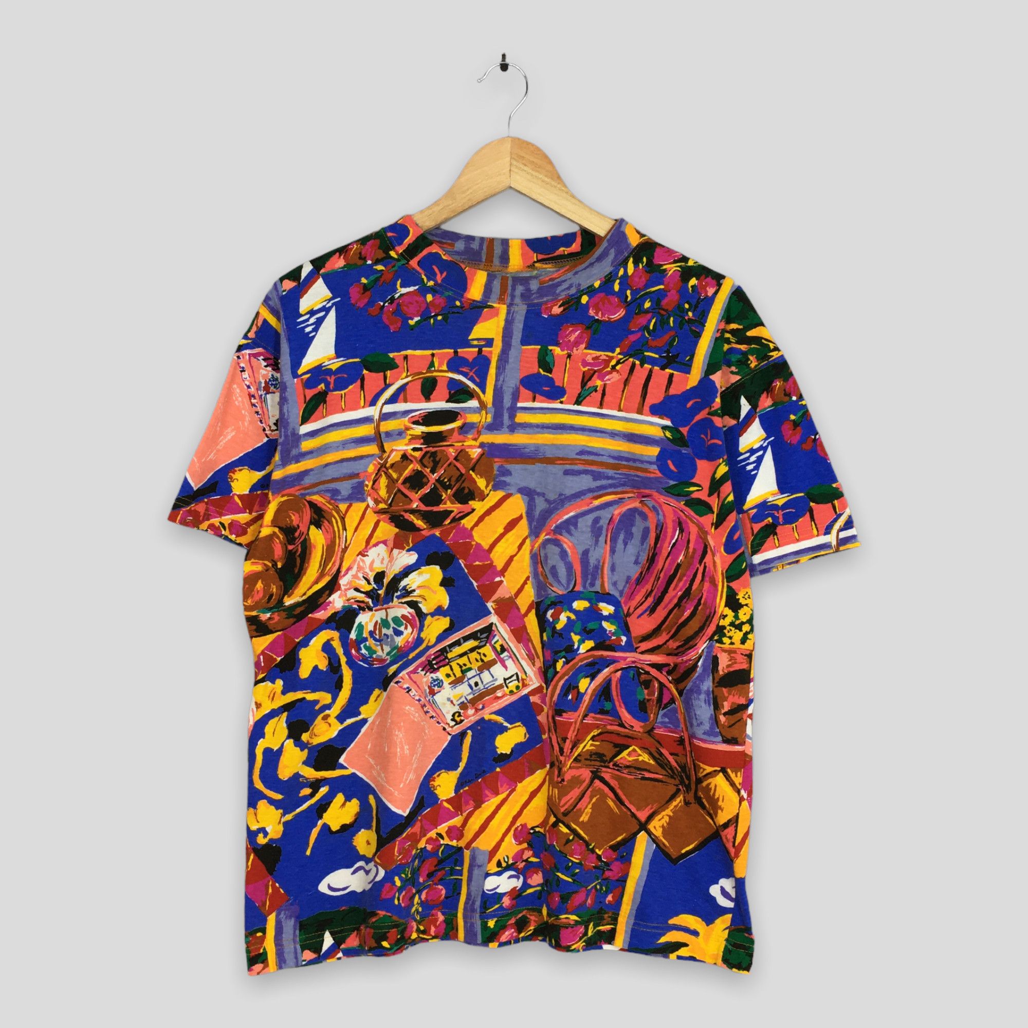 Art Comes First Ken Done Australia Floral Pop Art All Over Prints Medium Size US M / EU 48-50 / 2 - 1 Thumbnail