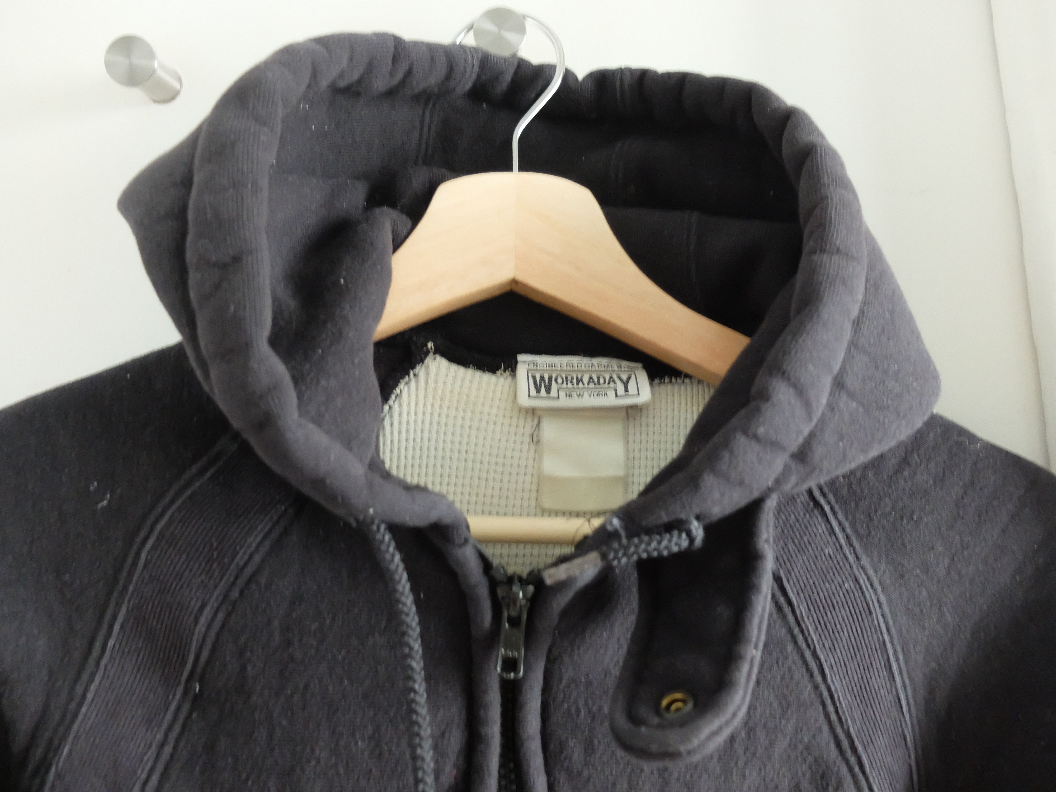 Engineered Garments Workday Engineered Garments Double Faced Waffle Parka Hoodie Size US XS / EU 42 / 0 - 4 Thumbnail