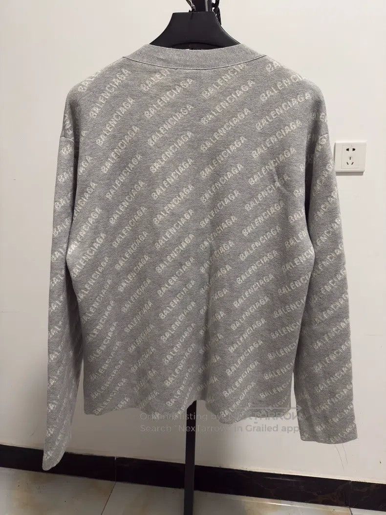 Balenciaga Balenciaga Full-print barrage cardigan Size US M / EU 48-50 / 2 - 2 Thumbnail