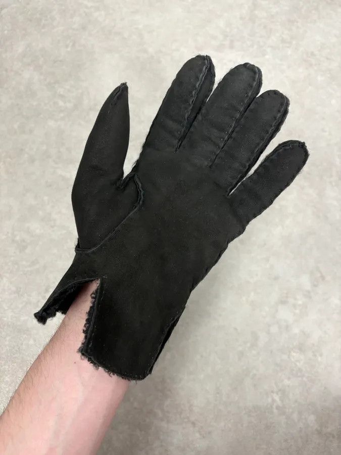 Gucci 2000s Gucci Black Velvet Gloves Size ONE SIZE - 6 Thumbnail