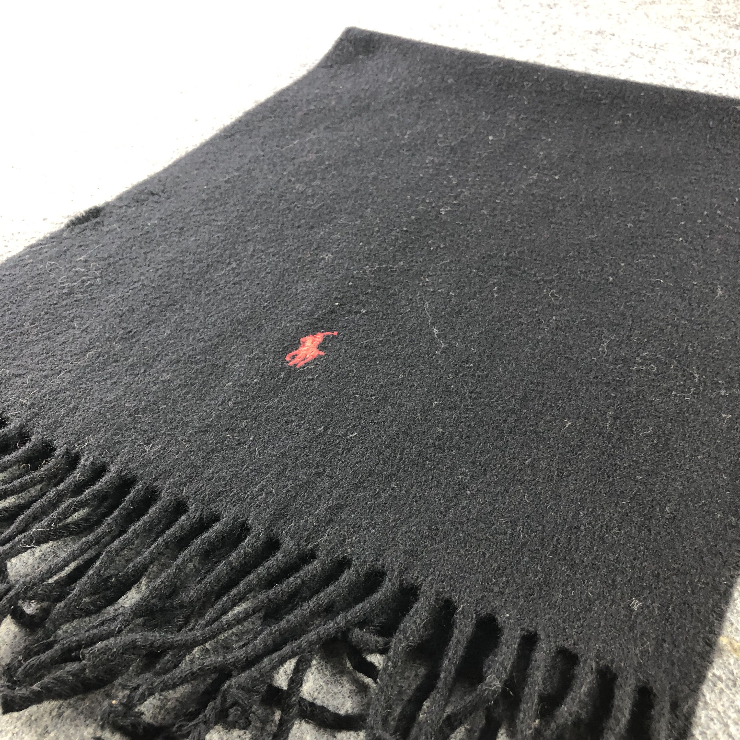 Polo Ralph Lauren Polo Ralph Lauren Wool Scarf Muffler V2882 Size ONE SIZE - 3 Thumbnail