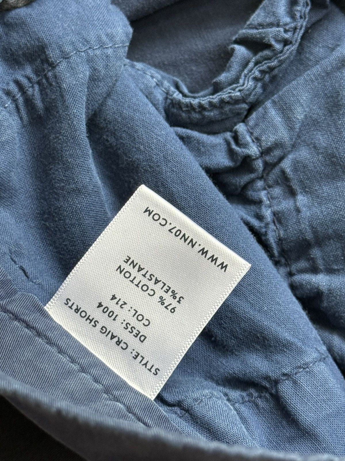 NN07 Nn07 No Nationality craig cotton chino shorts Size US 31 - 5 Thumbnail