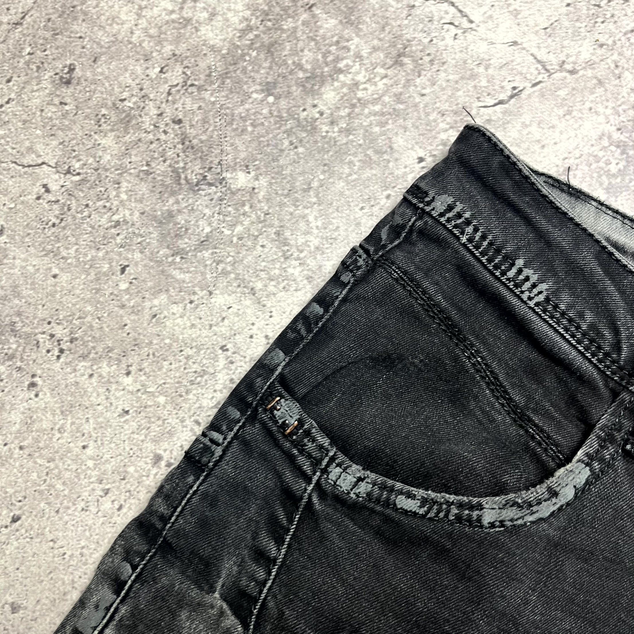 Other Cipo & Baxx Mens Washed Denim Slim Fit Gray Jeans Size 32 Size US 32 / EU 48 - 7 Thumbnail