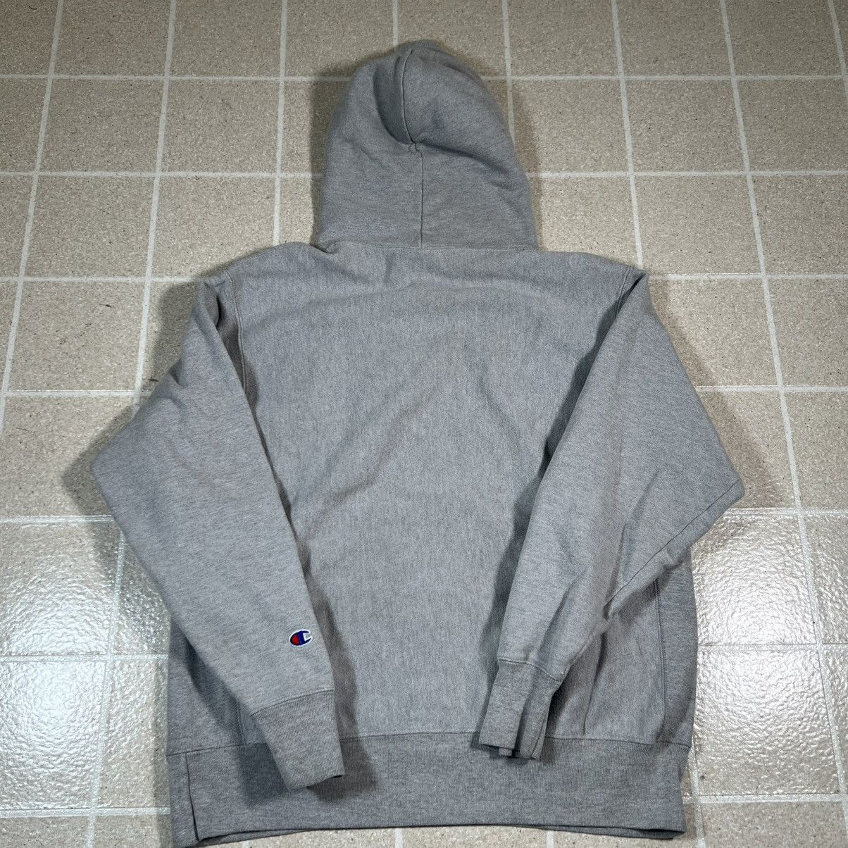 Champion Champion Reverse Weave Hood Sweatshirt Gray Pullover Hoodie Size US L / EU 52-54 / 3 - 3 Thumbnail