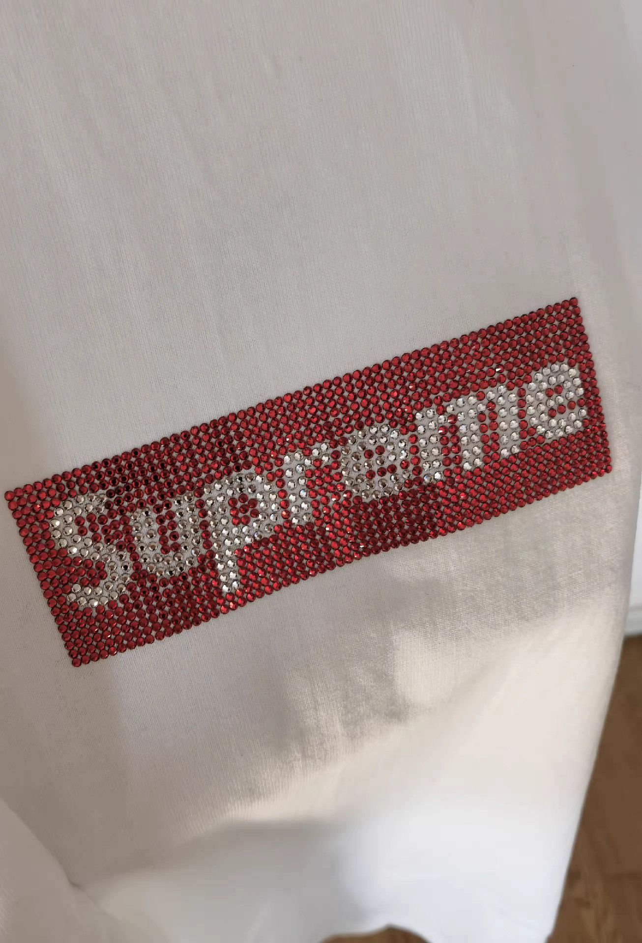 Supreme Supreme × Swarovski Joint T-Shirt K17 Size US M / EU 48-50 / 2 - 2 Thumbnail