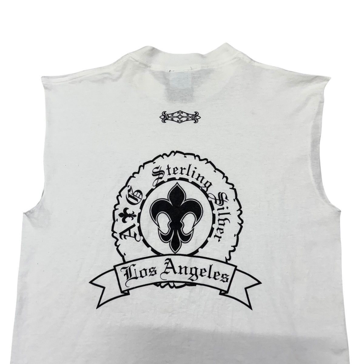 A&G Rock 90s A&G Rock Sterling Silver Sleeveless Chrome Hearts Size US L / EU 52-54 / 3 - 7 Thumbnail