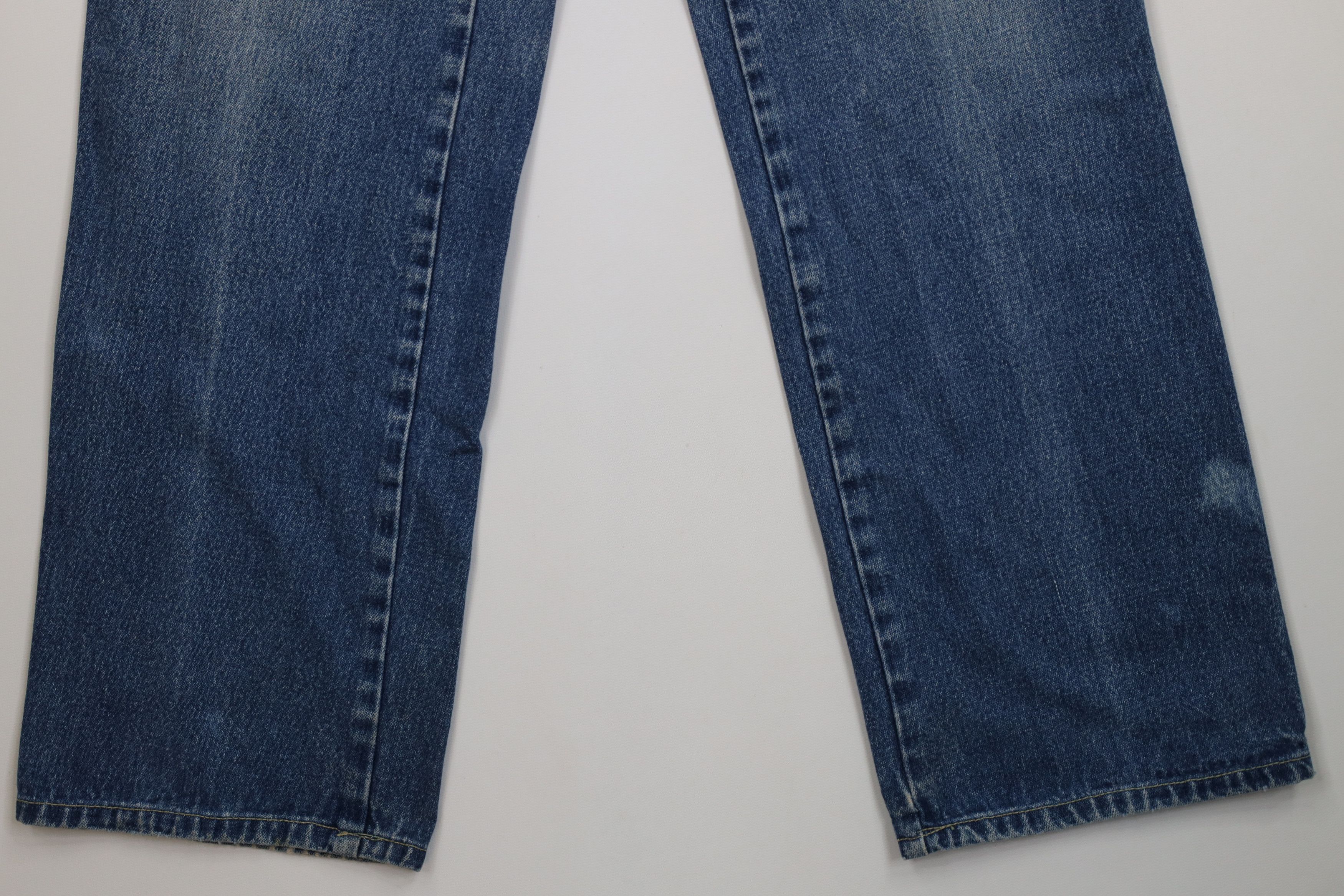 Vintage Vintage 90s Streetwear Relaxed Fit Bootcut Denim Jeans Blue Size 36" / US 14 / IT 50 - 4 Thumbnail