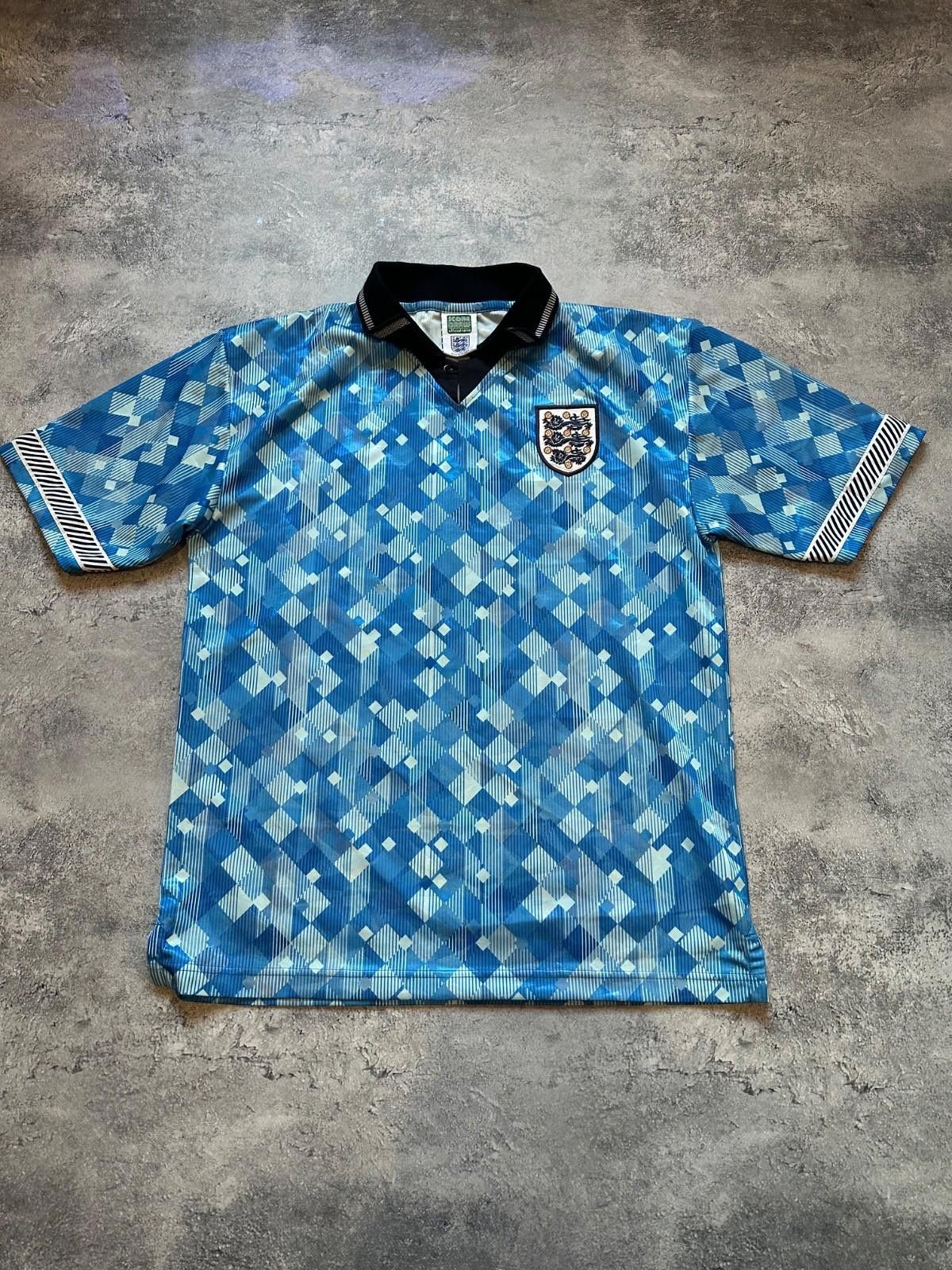 Other England 1990/92 Third Score Draw Football Shirt Soccer Jerse Size US L / EU 52-54 / 3 - 1 Thumbnail