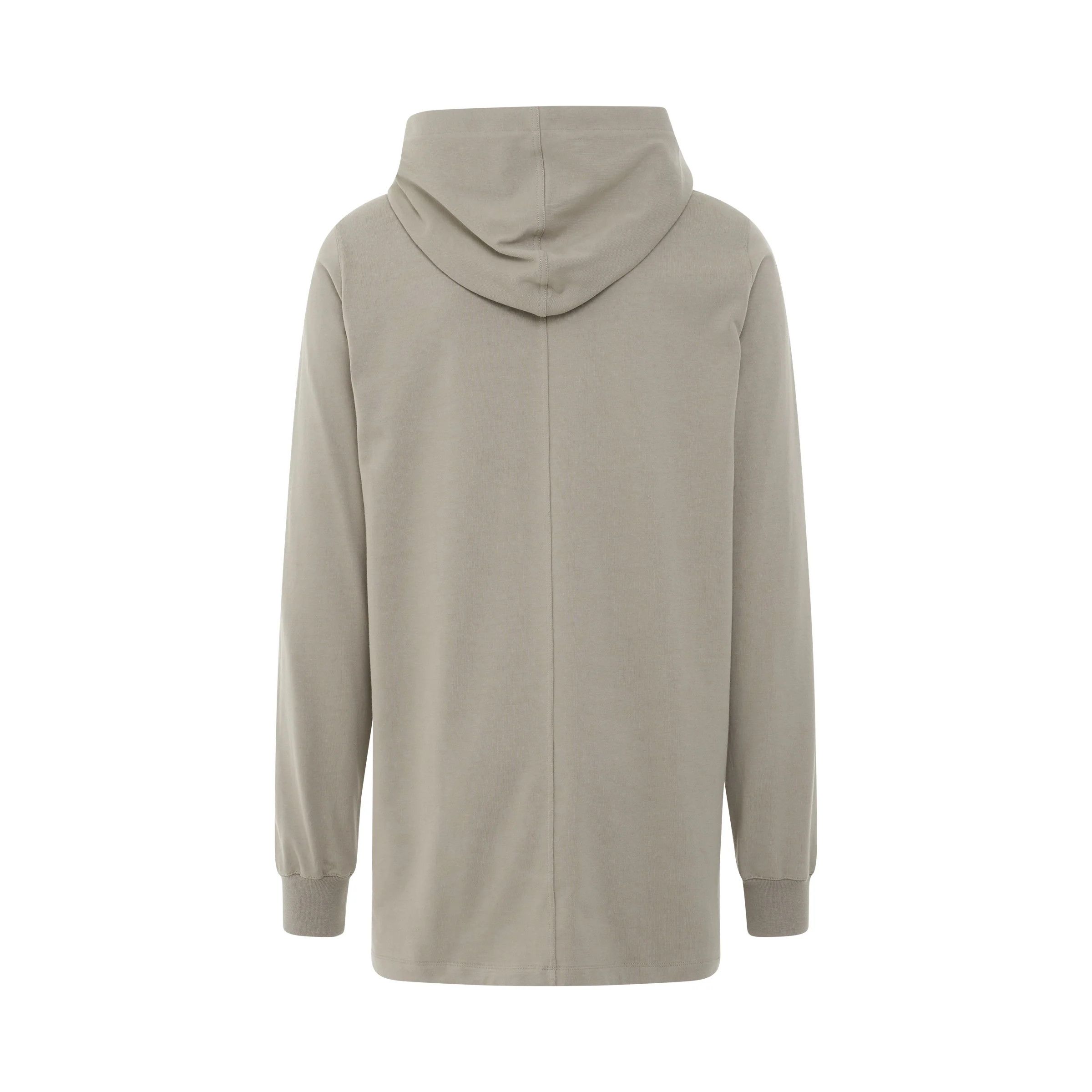 Rick Owens o1mris0824 Drawstring Hoodie in Pearl Size US M / EU 48-50 / 2 - 4 Thumbnail