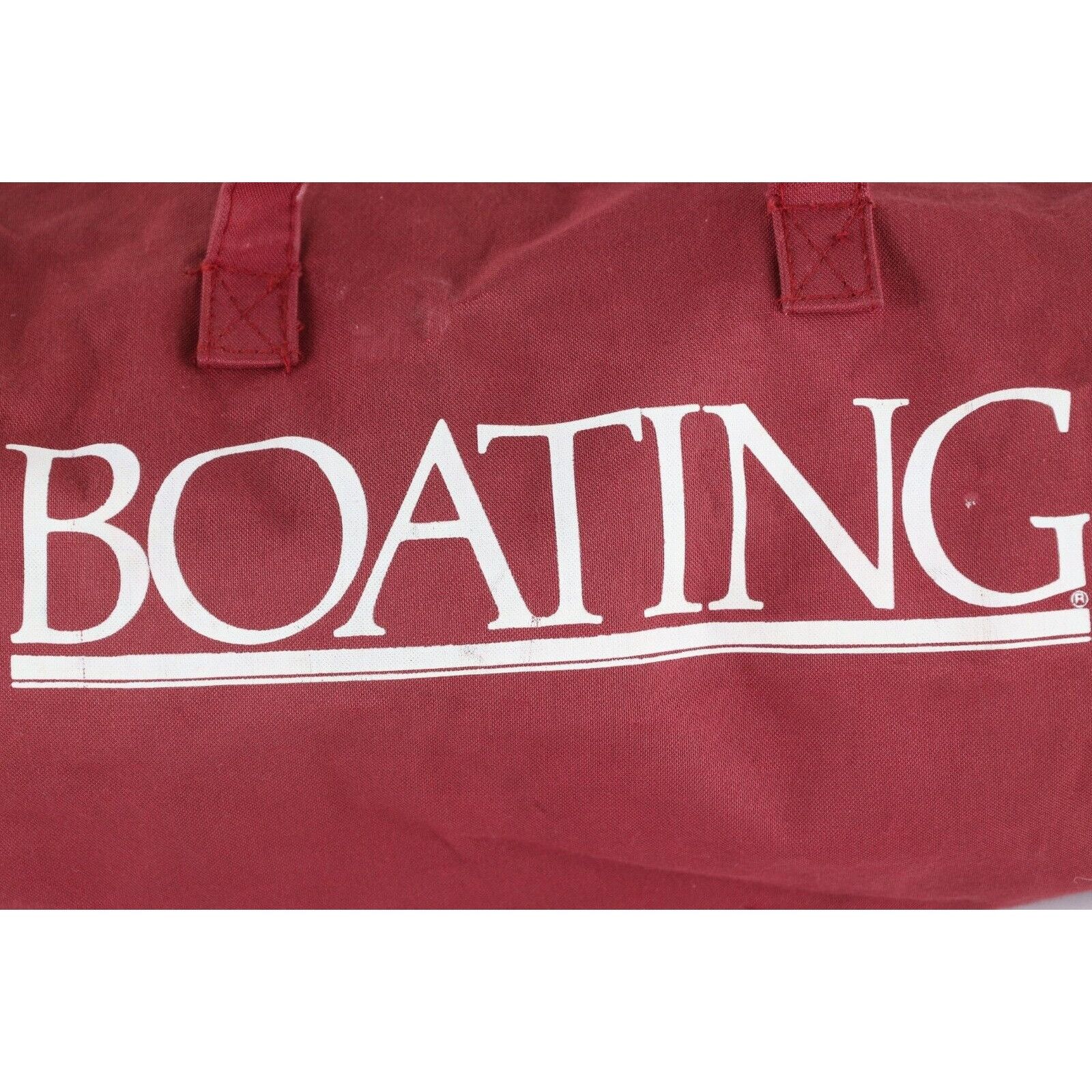 Vintage Vintage 90s Streetwear Boating Boat Life Duffel Bag Size ONE SIZE - 2 Thumbnail