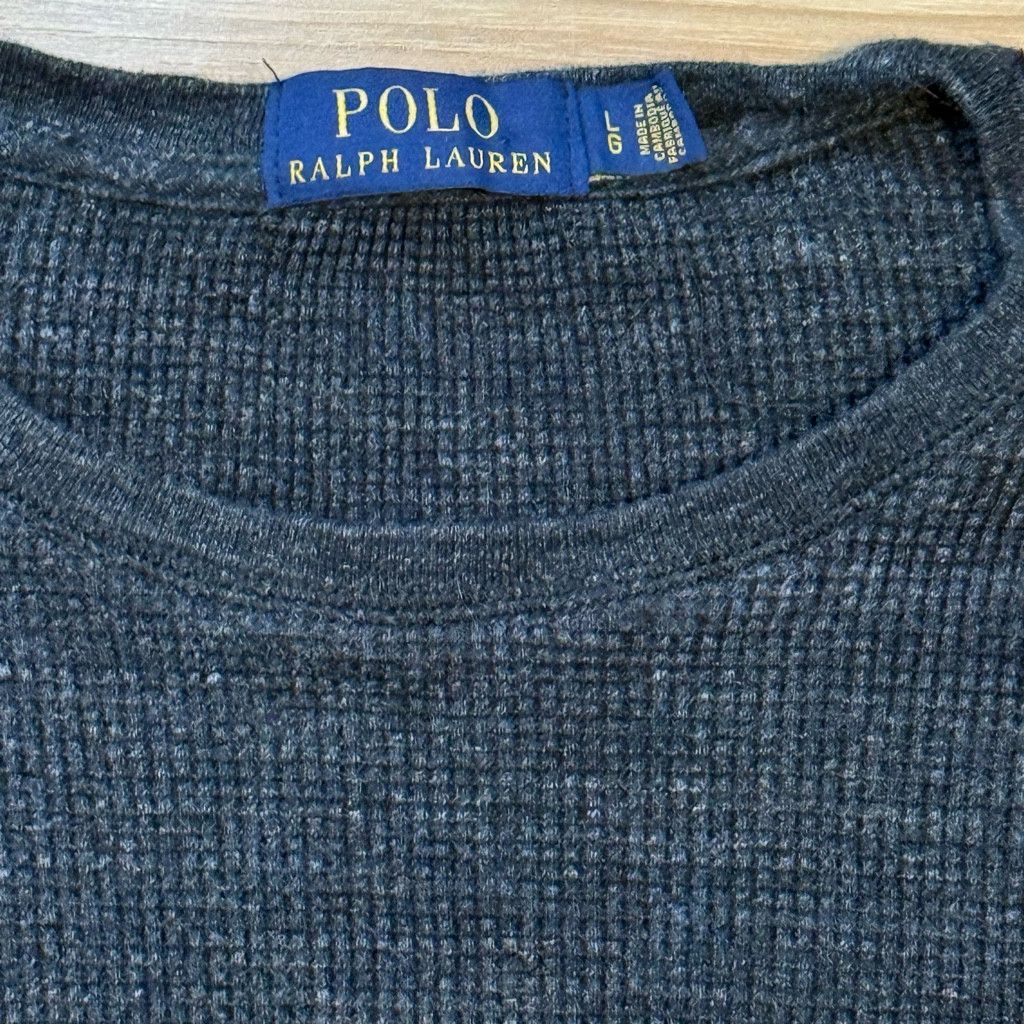 Polo Ralph Lauren Polo Ralph Lauren Men’s Waffle Knit Thermal Large Size US L / EU 52-54 / 3 - 7 Thumbnail