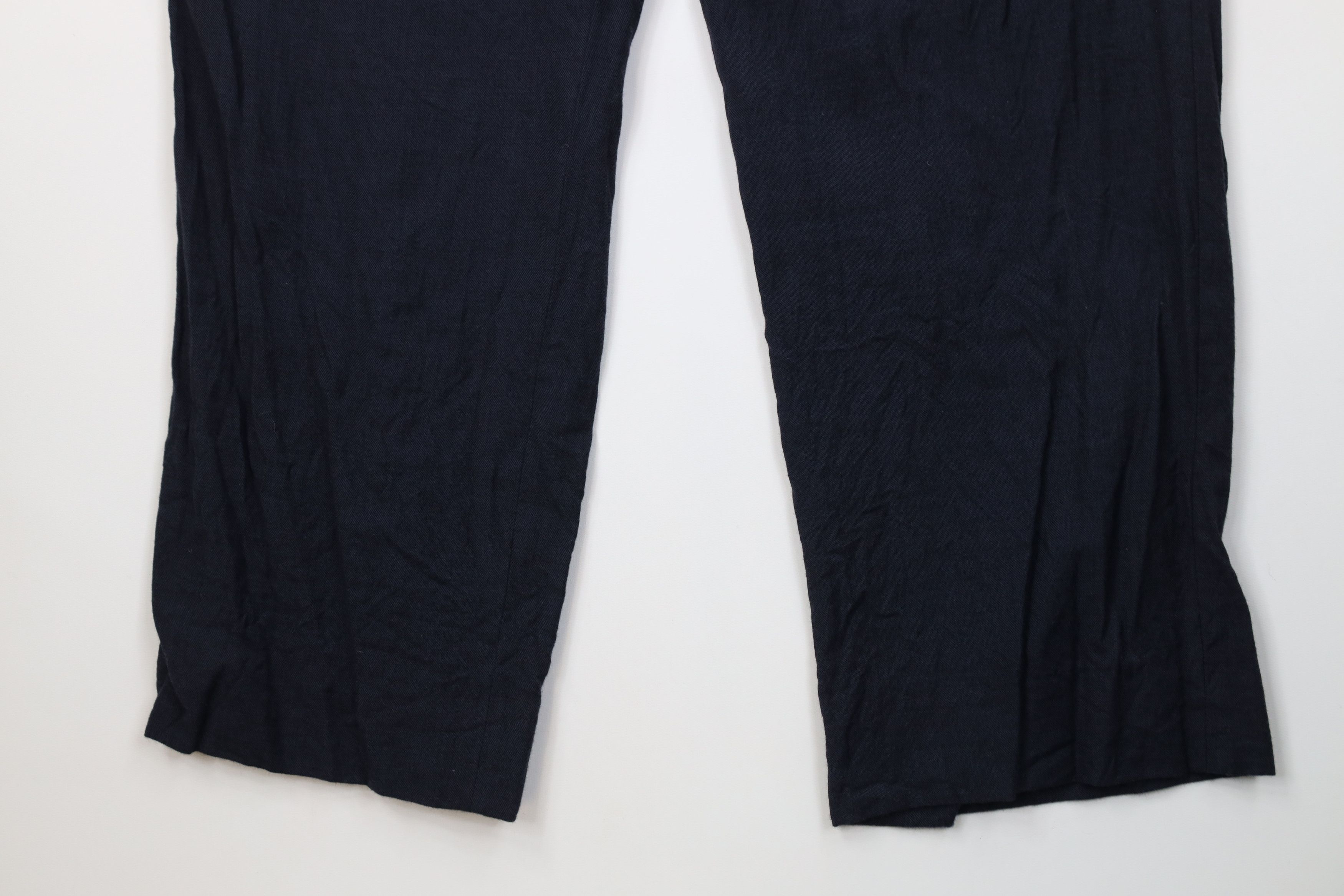 Vintage Vintage 90s Streetwear Knit Flared Wide Leg Chino Pants Size US 36 / EU 52 - 4 Thumbnail