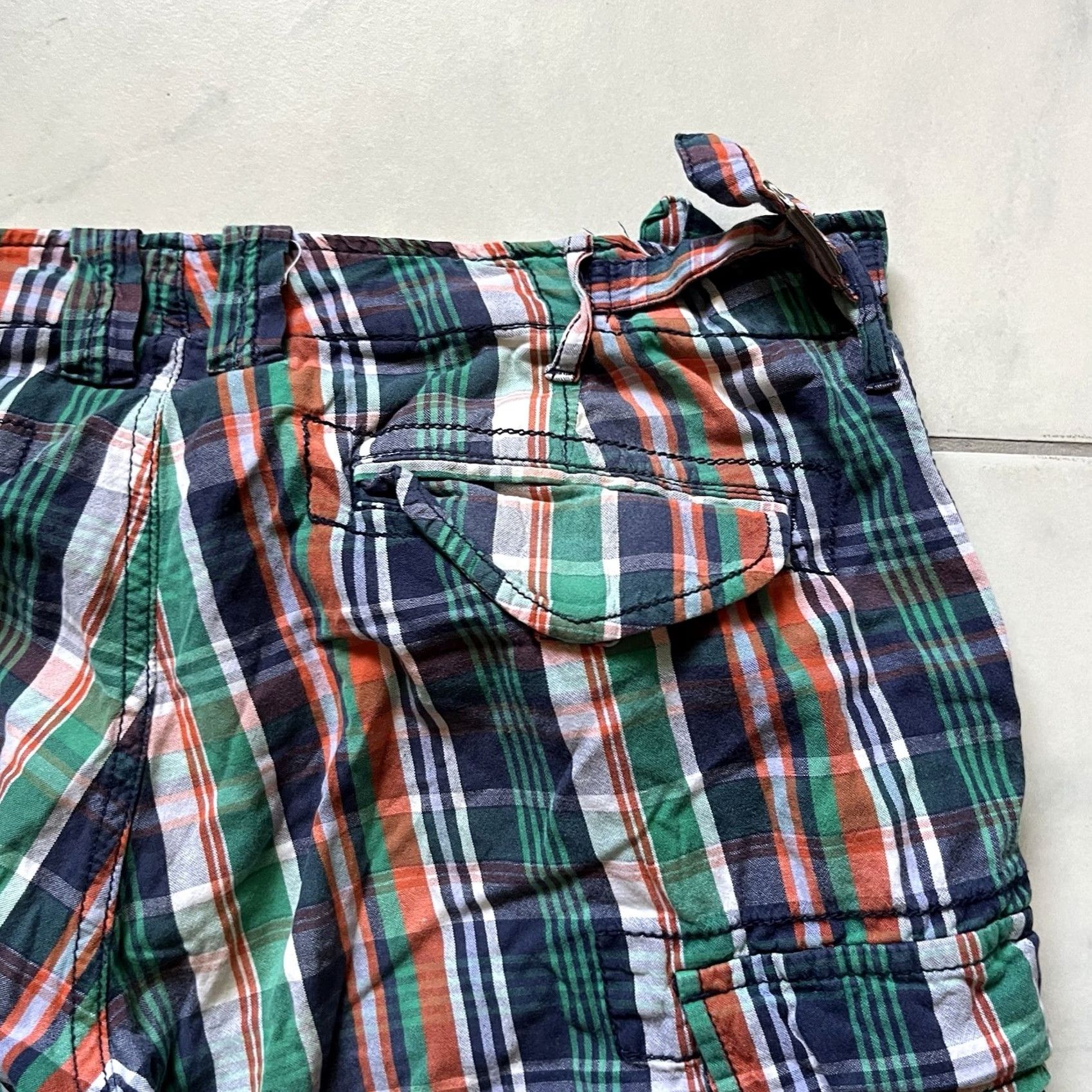 Polo Ralph Lauren Polo Ralph Lauren Cargo Shorts 36 Blue Green Mens Cotton Casual Shorts Cargo Pocket Size US M / EU 48-50 / 2 - 7 Thumbnail