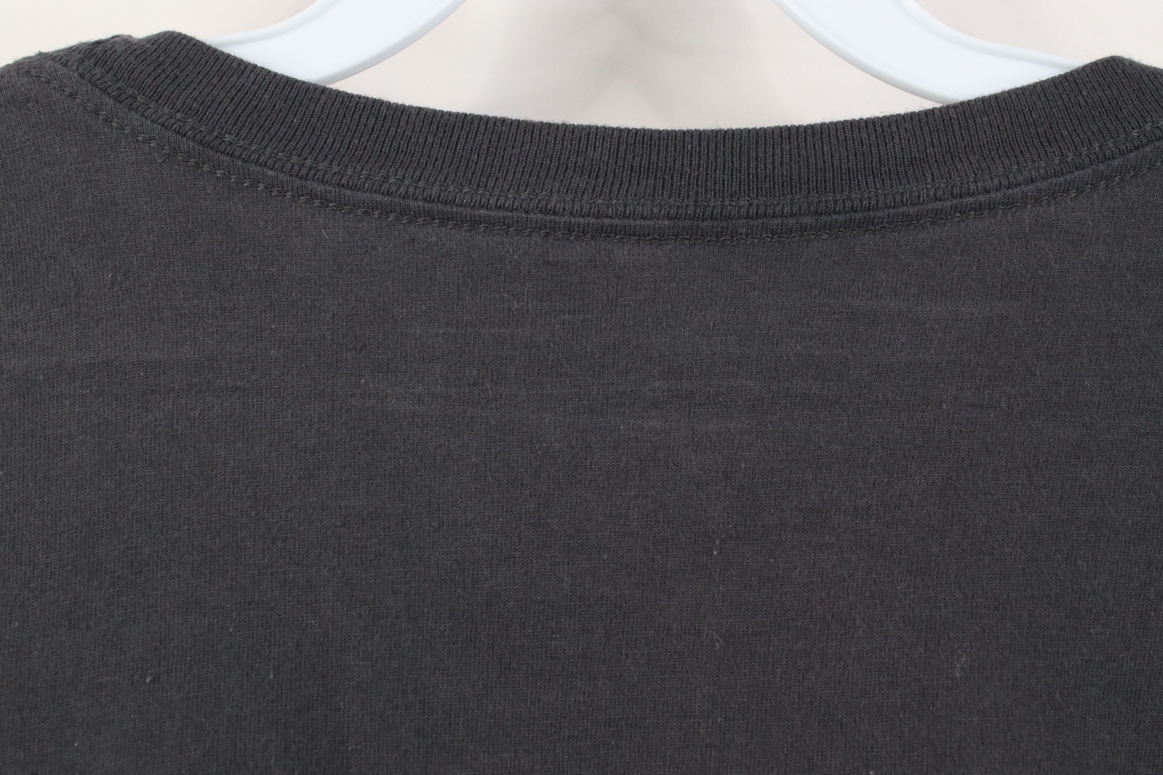 Nike Vintage Y2K Nike Travis Scott Mini Swoosh T-Shirt Dark Gray Size US XXL / EU 58 / 5 - 10 Thumbnail