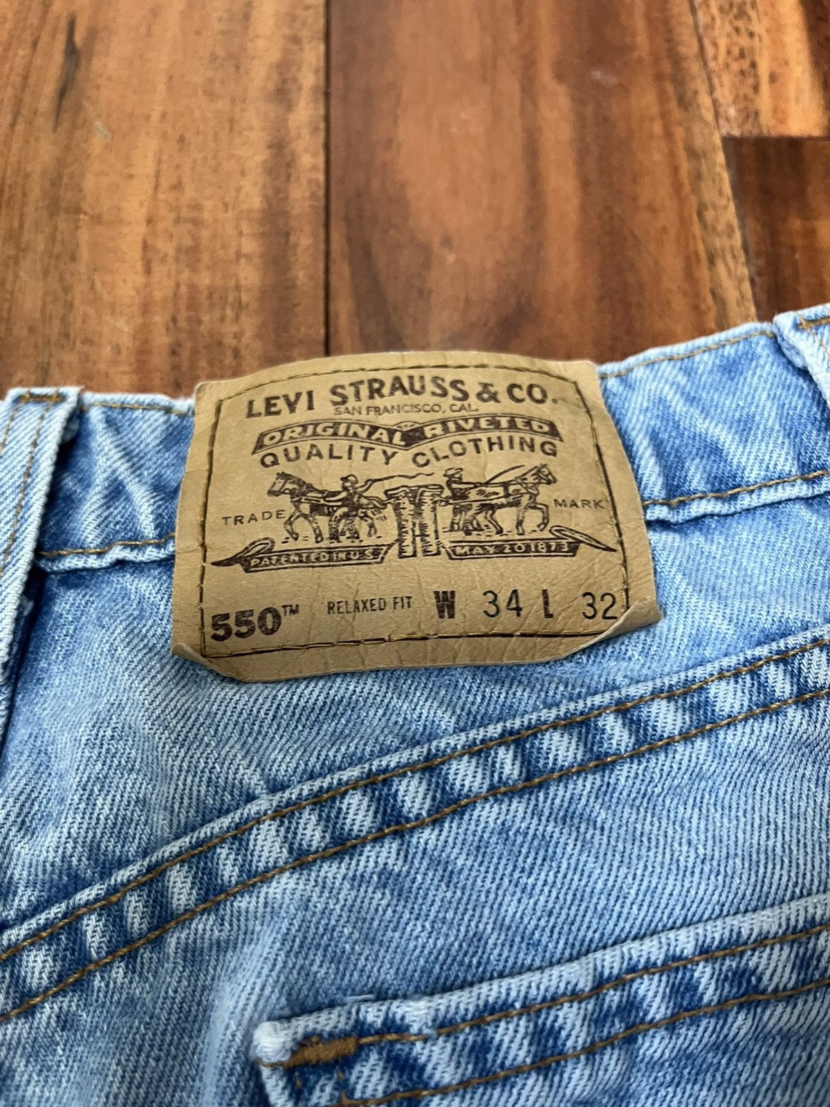 Levi's × Vintage Vintage orange tab Levi’s Size US 34 / EU 50 - 6 Thumbnail
