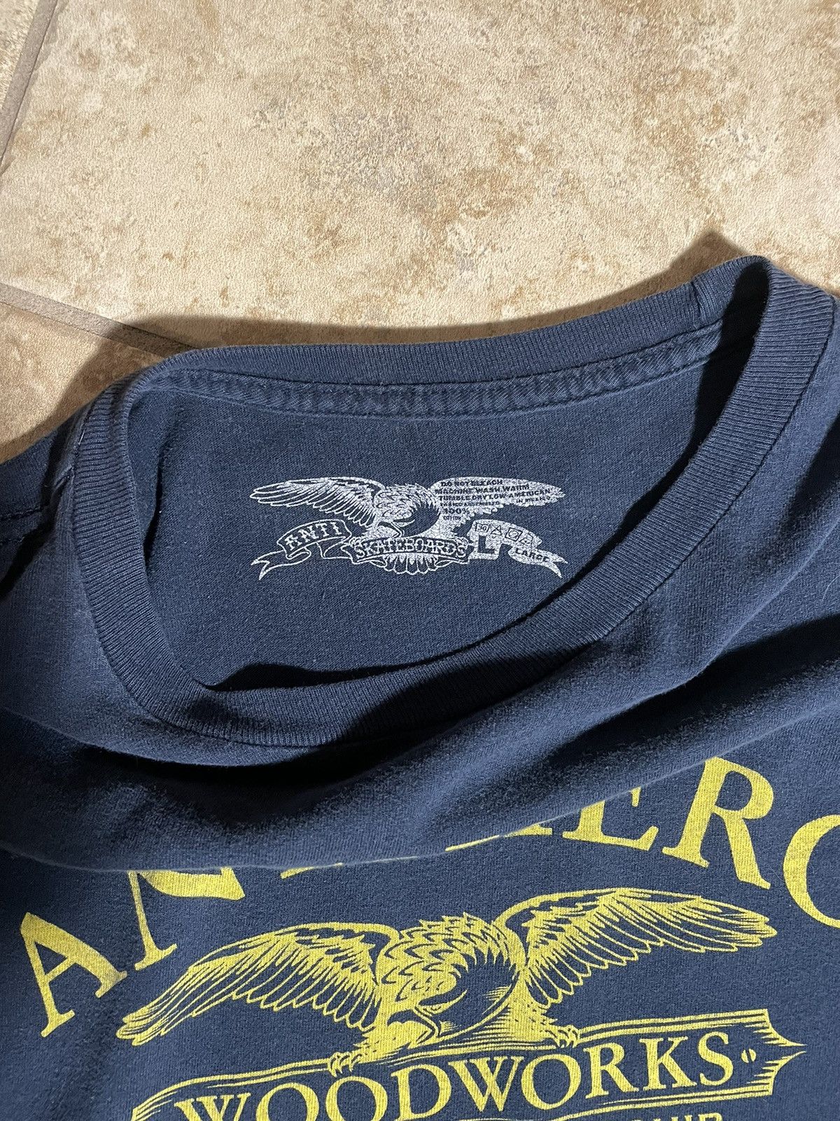 Antihero Antihero navy shirt L Size US L / EU 52-54 / 3 - 2 Thumbnail