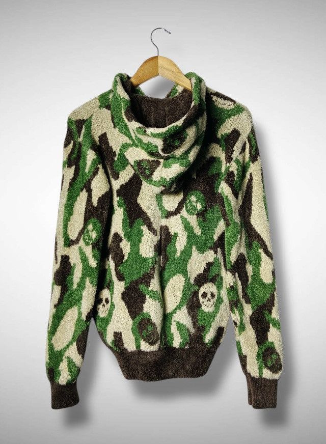 Sports Specialties Mark & Lona Golf Camo Skull Knit Sweater Zip-Up Hoodie Size US M / EU 48-50 / 2 - 2 Thumbnail