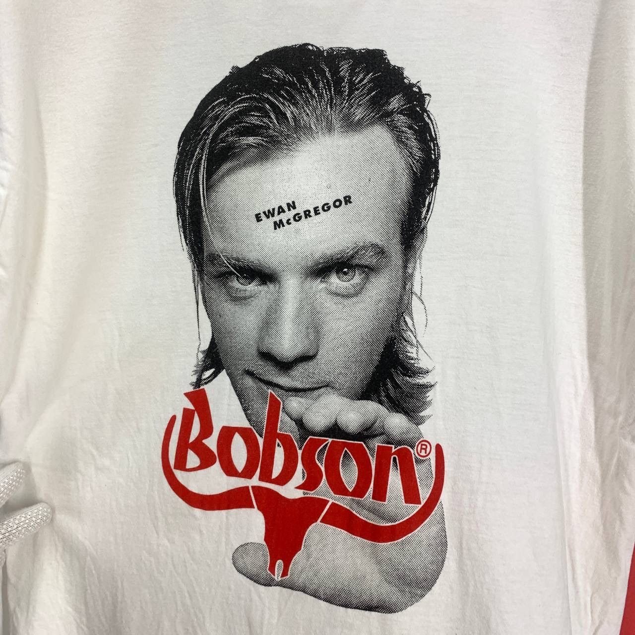 Vintage 90s Vintage EWAN MCGREGOR x BOBSON T Shirt #2509/L Size US M / EU 48-50 / 2 - 2 Thumbnail