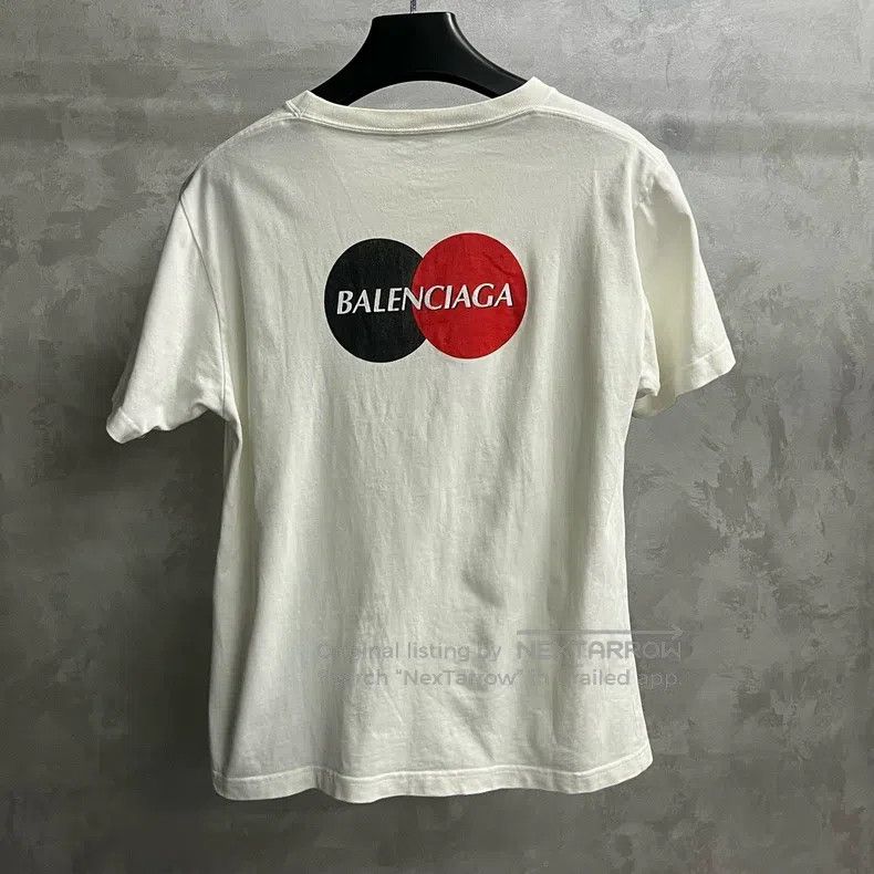 Balenciaga Balenciaga White chest Logo round neck casual short sleeve Size US XL / EU 56 / 4 - 2 Thumbnail