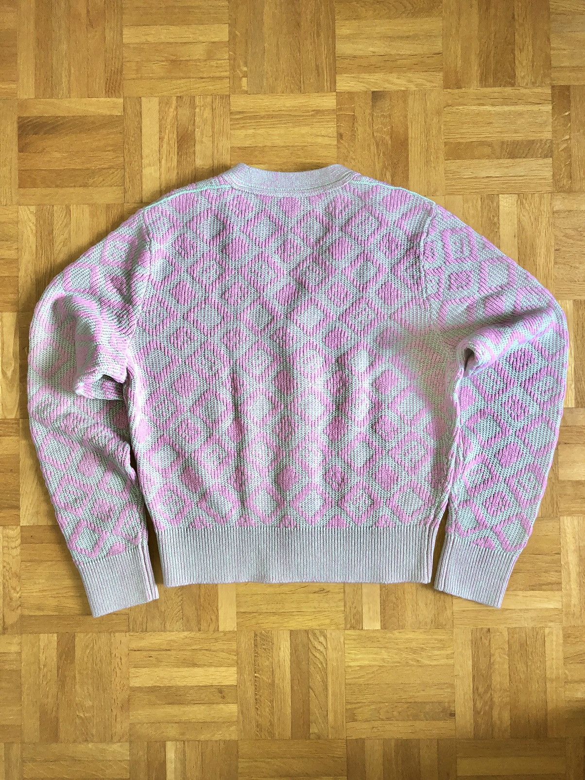 Acne Studios Acne Studios Pink/Blue Cardigan Size US XS / EU 42 / 0 - 2 Thumbnail