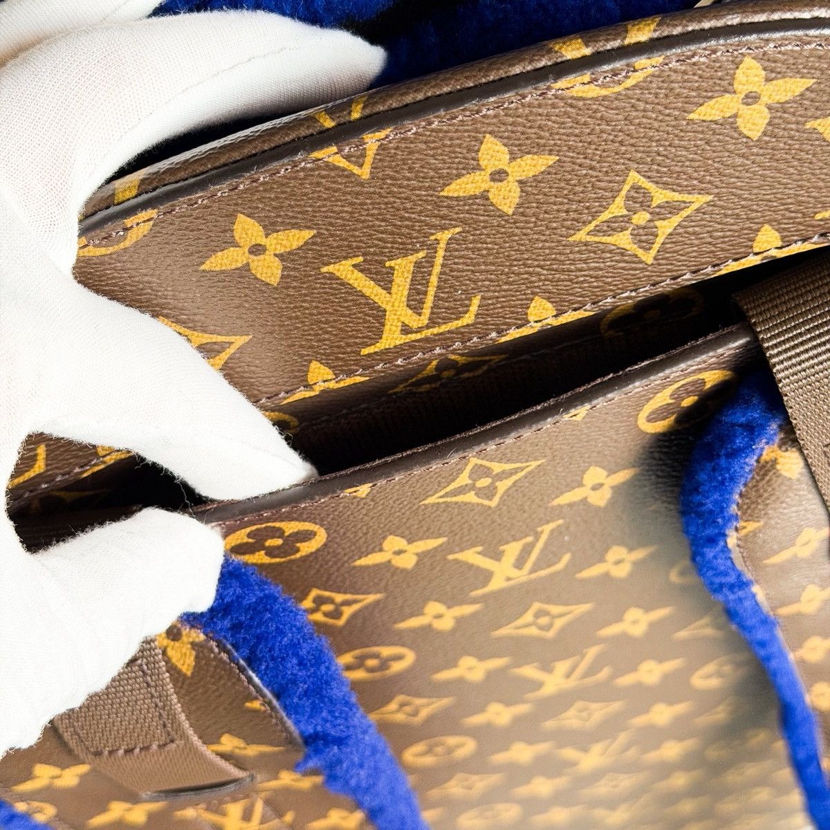 Louis Vuitton Limited Edition 2014 Marc Newson Shearling Monogram Backpack Size ONE SIZE - 12 Thumbnail