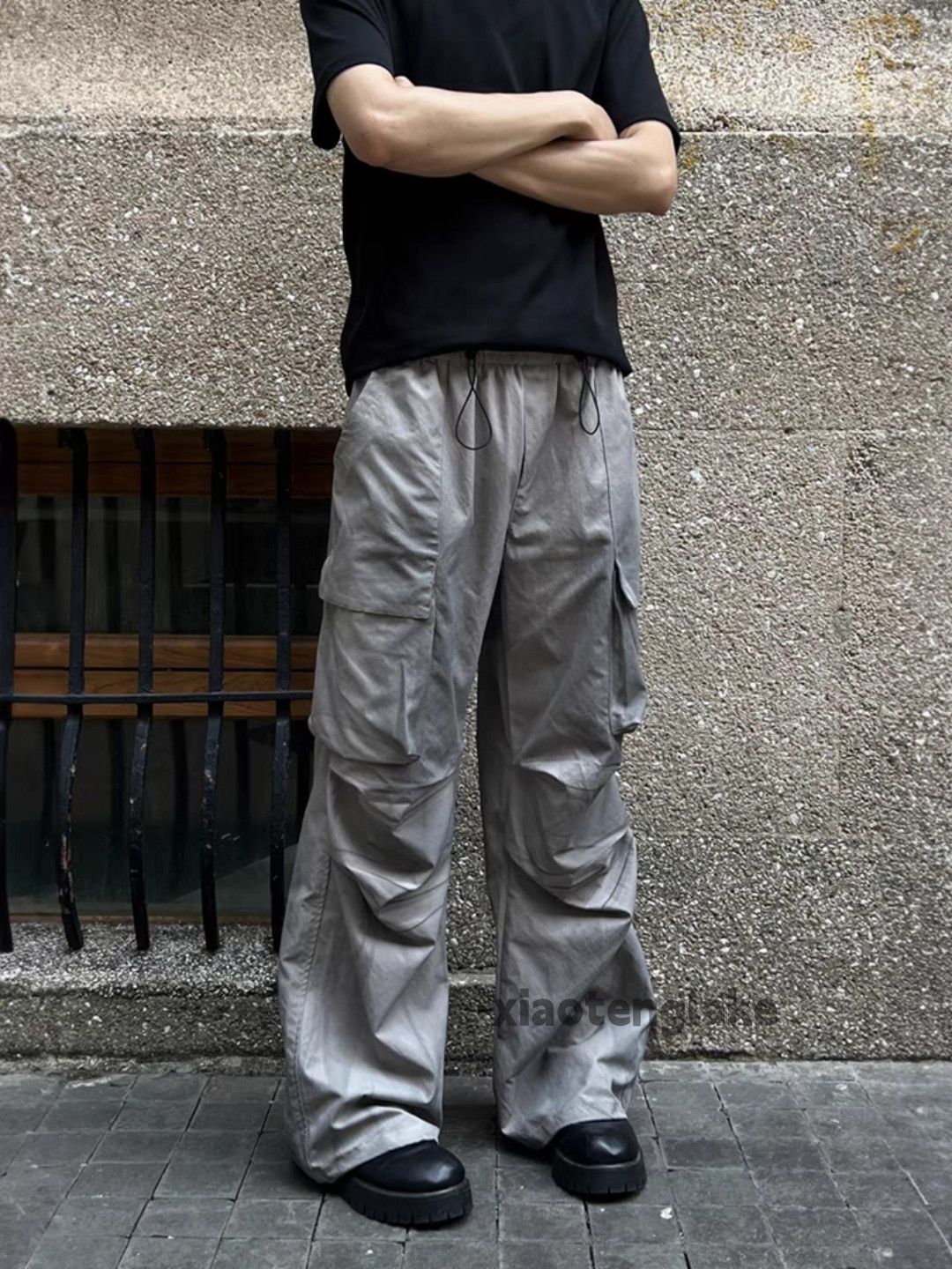 Designer × Japanese Brand × Vintage utility pleated military outdoor loose hiphop cargo pants Size US 32 / EU 48 - 3 Thumbnail