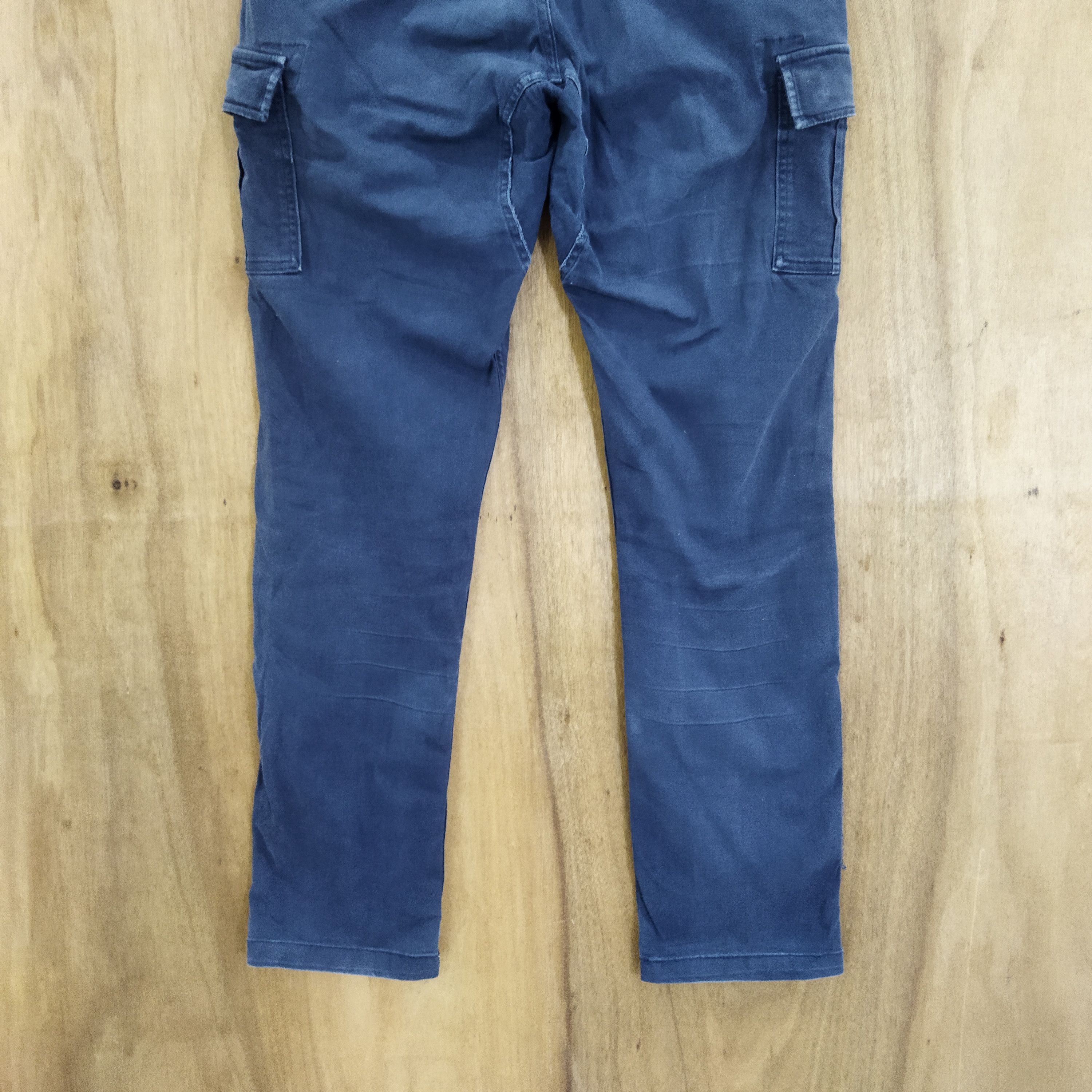 Japanese Brand GLADIATOR DARK BLUE CARGO PANTS Size US 32 / EU 48 - 9 Thumbnail