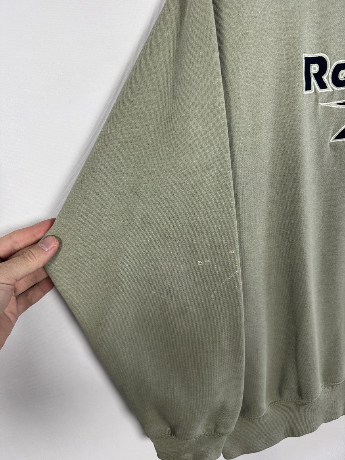Reebok Reebok Vintage 90s Crewneck Sweatshirt Big Logo Retro Sz M-L Size US L / EU 52-54 / 3 - 19 Thumbnail