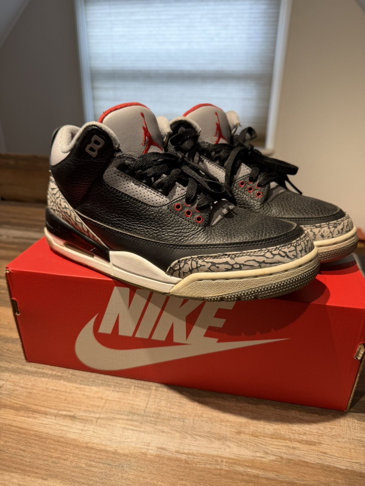 Jordan Brand Air jordan 3 “black cement” Size US 8.5 / EU 41-42 - 1 Thumbnail