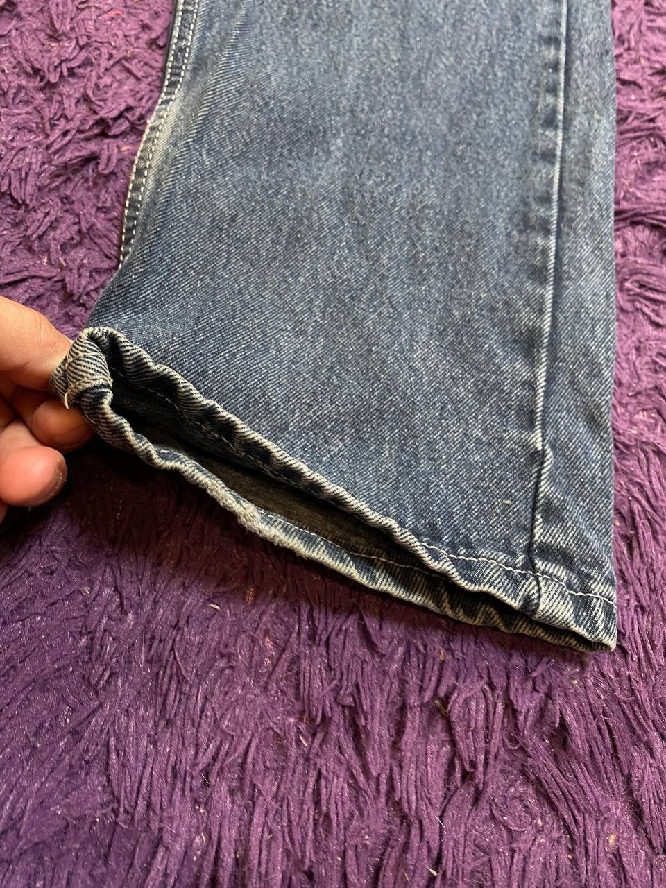 Levi's Vintage Distressed Washed Denim Jeans Levi' 501 Y2K Size US 33 - 10 Thumbnail