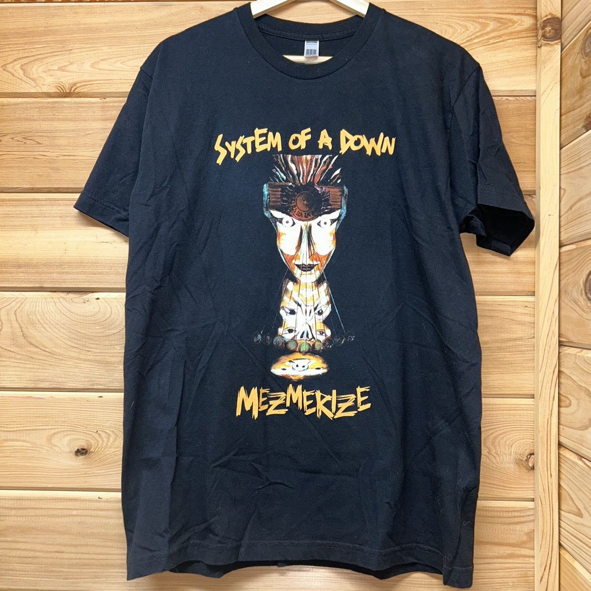 Band Tees Vintage System Of A Down 2005 Mezmerize Band T Shirt Size US L / EU 52-54 / 3 - 1 Thumbnail