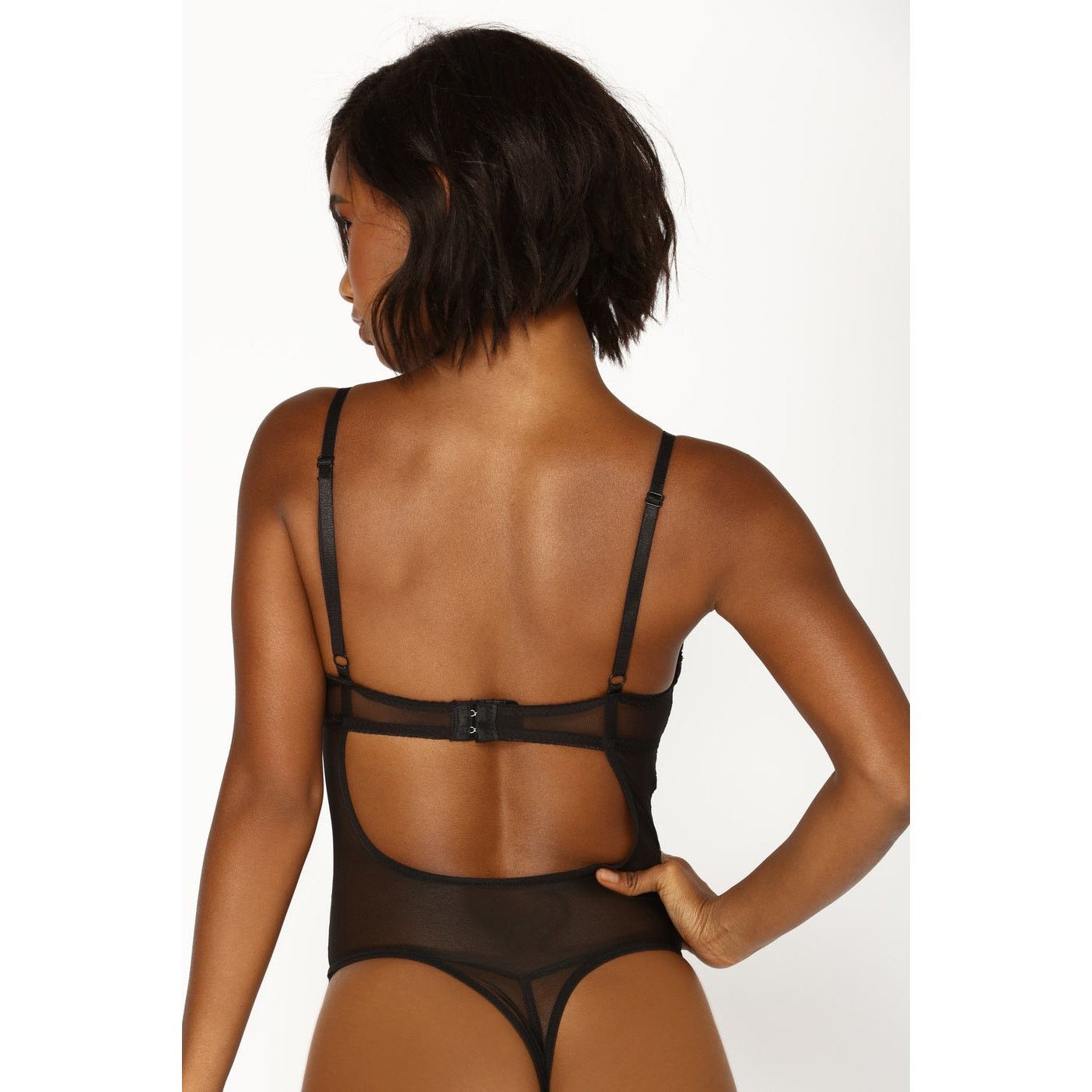 Macys Fashion Nova | Keep Lookin’ Bodysuit | Large Size L / US 10 / IT 46 - 4 Thumbnail