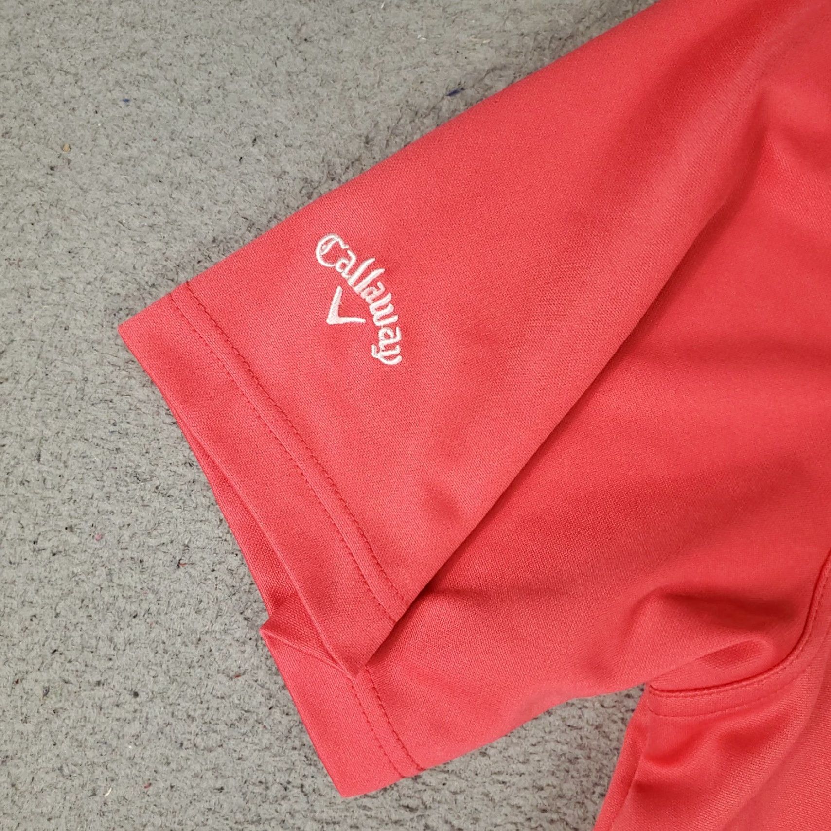 Callaway Callaway Polo Shirt Mens Size Large Pink Opti Dri Fit Golf Short Sleeve * Size US L / EU 52-54 / 3 - 4 Thumbnail