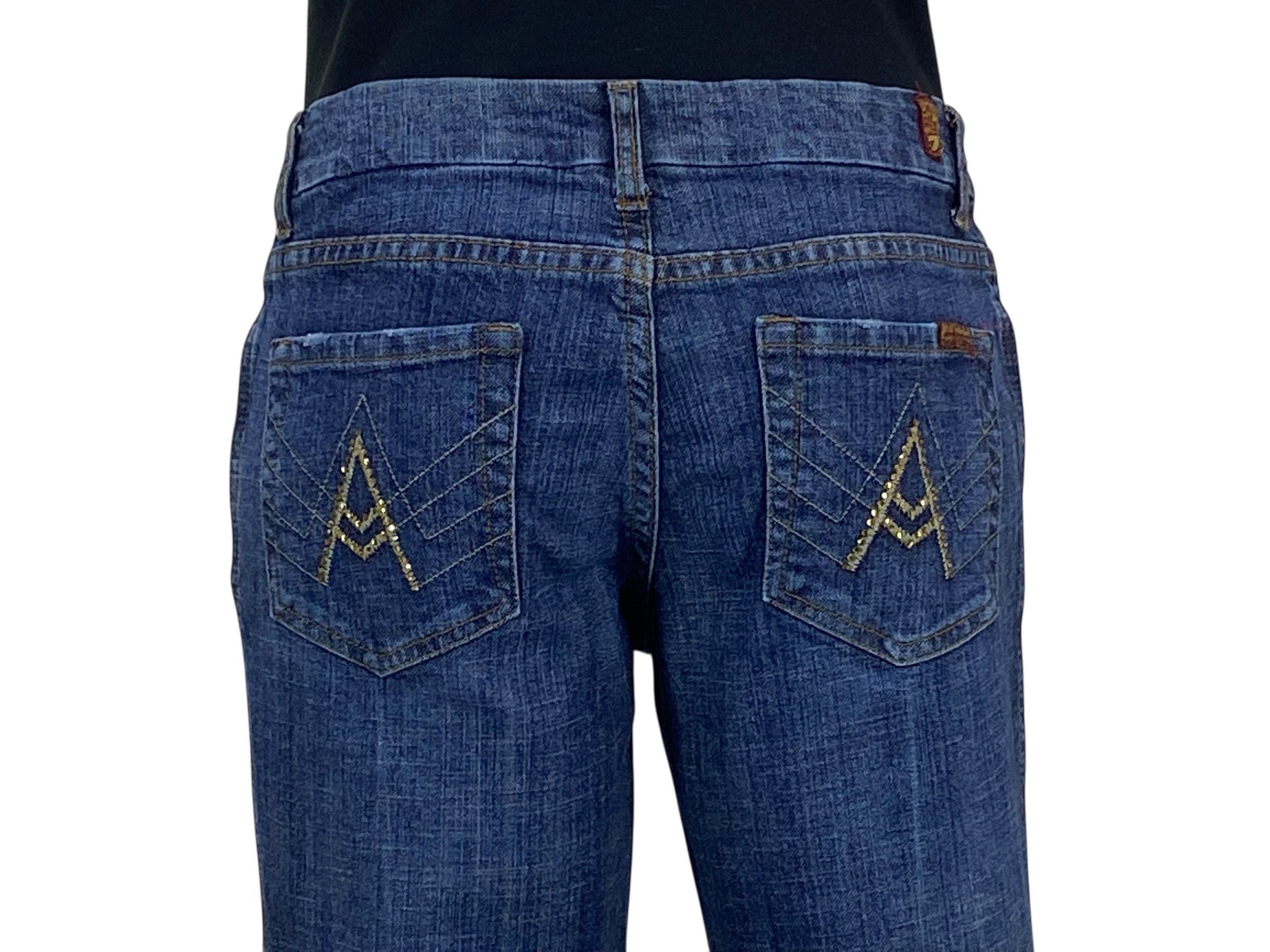 7 For All Mankind × Japanese Brand 7 for all mankind Flare Jeans Bootcut Jeans Size US 28 / EU 44 - 7 Thumbnail
